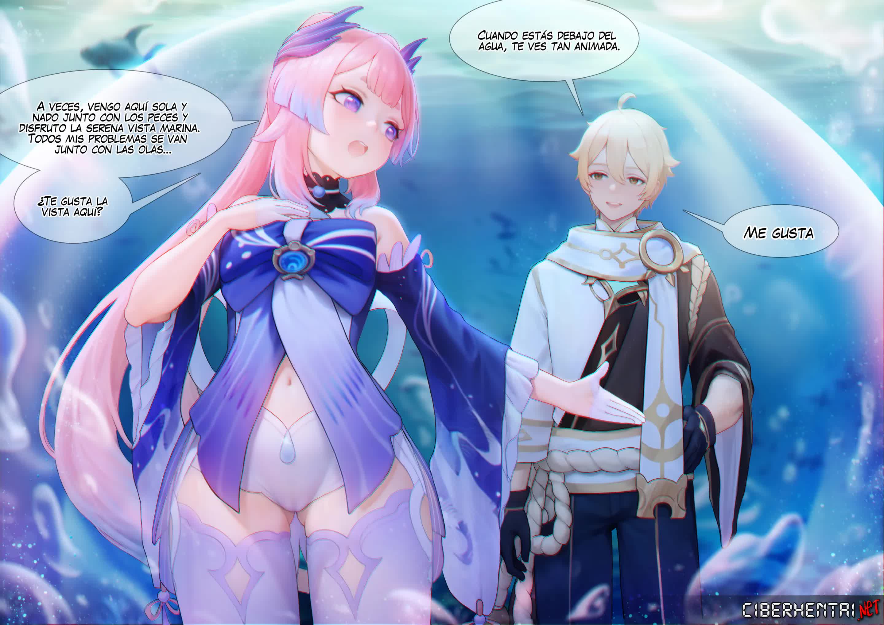 Flustered Kokomi Comic porno