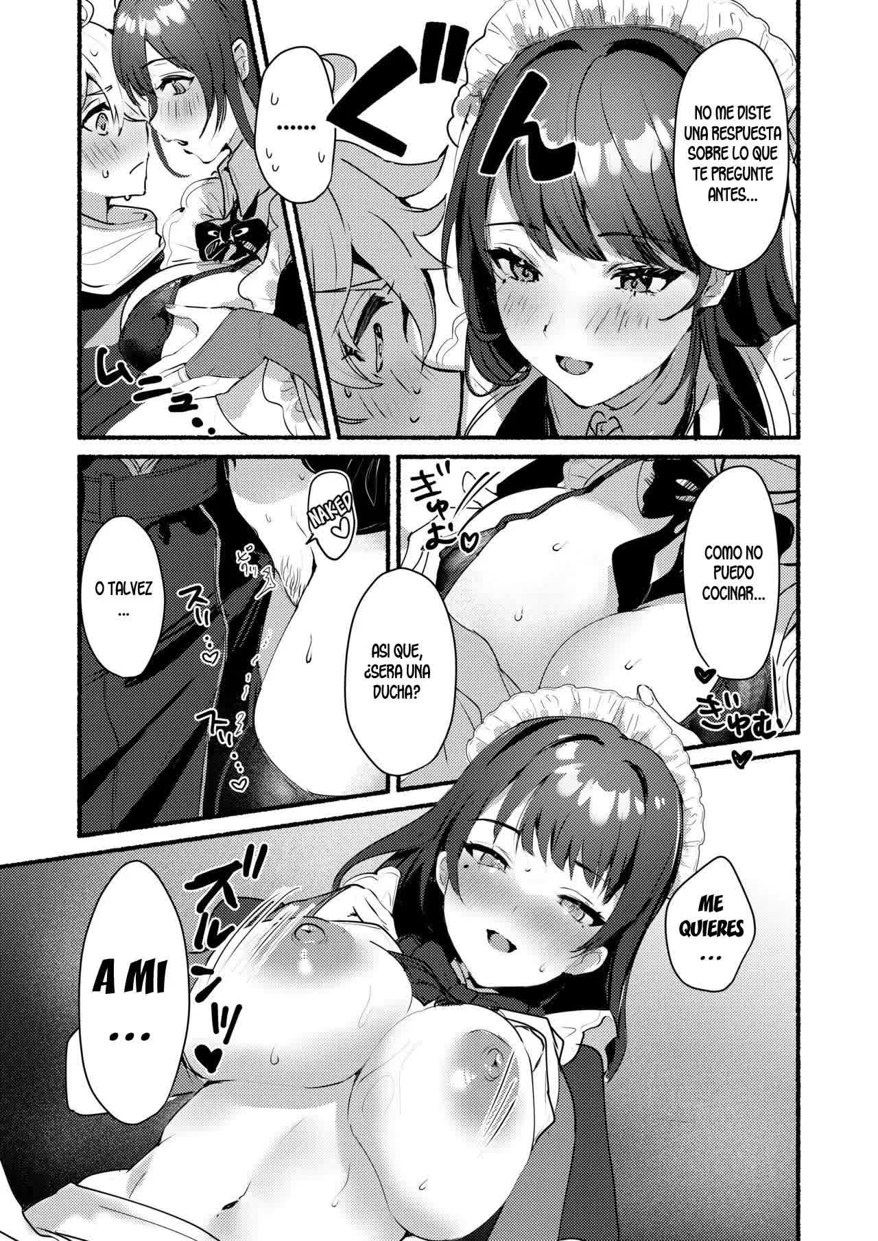 Casa de te en Inazuma - Cosplay sexo con maids inusualmente calientes Comic porno