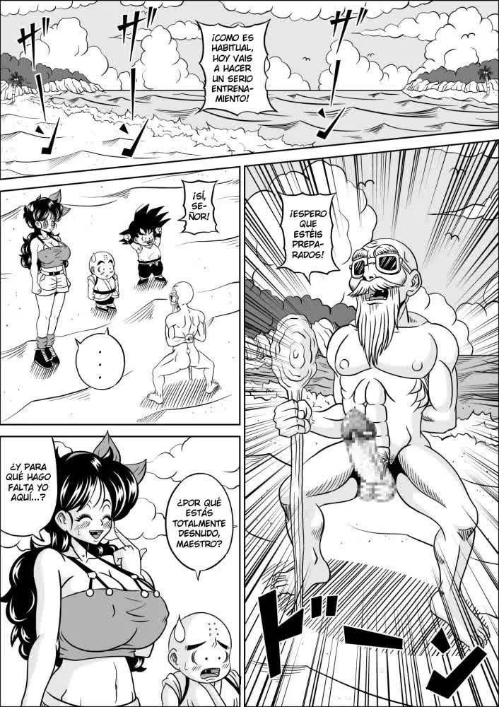 Kame-Sennin no Shugyou - El Enternamiento de Kame-Sennin Comic porno