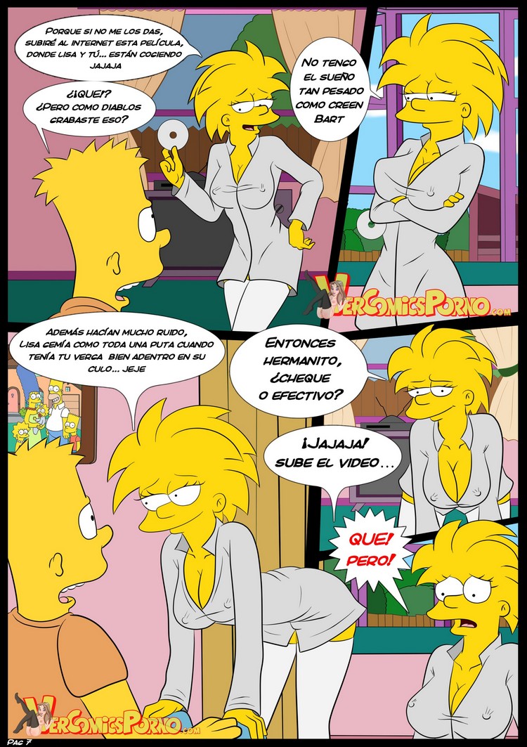 Viejas Costumbres 2 – Los Simpsons Comic porno