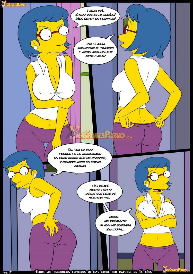 Viejas Costumbres 6 – Los Simpsons Comic porno