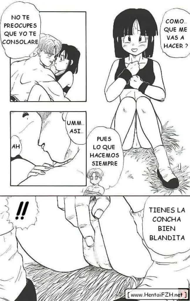 DBZ PAN Spanish Comic porno