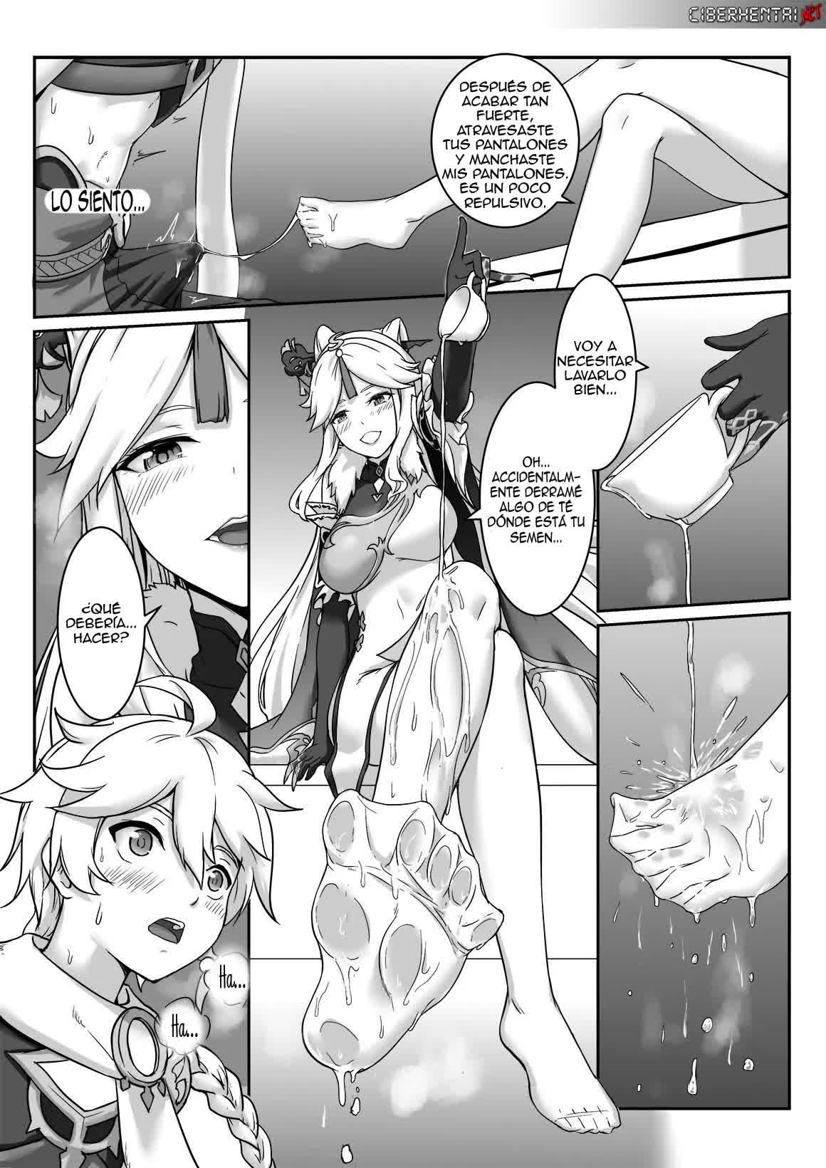 Ningguang Comic porno