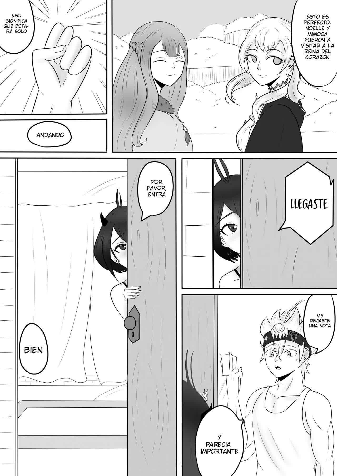 Black clover - Nuestro secreto Comic porno