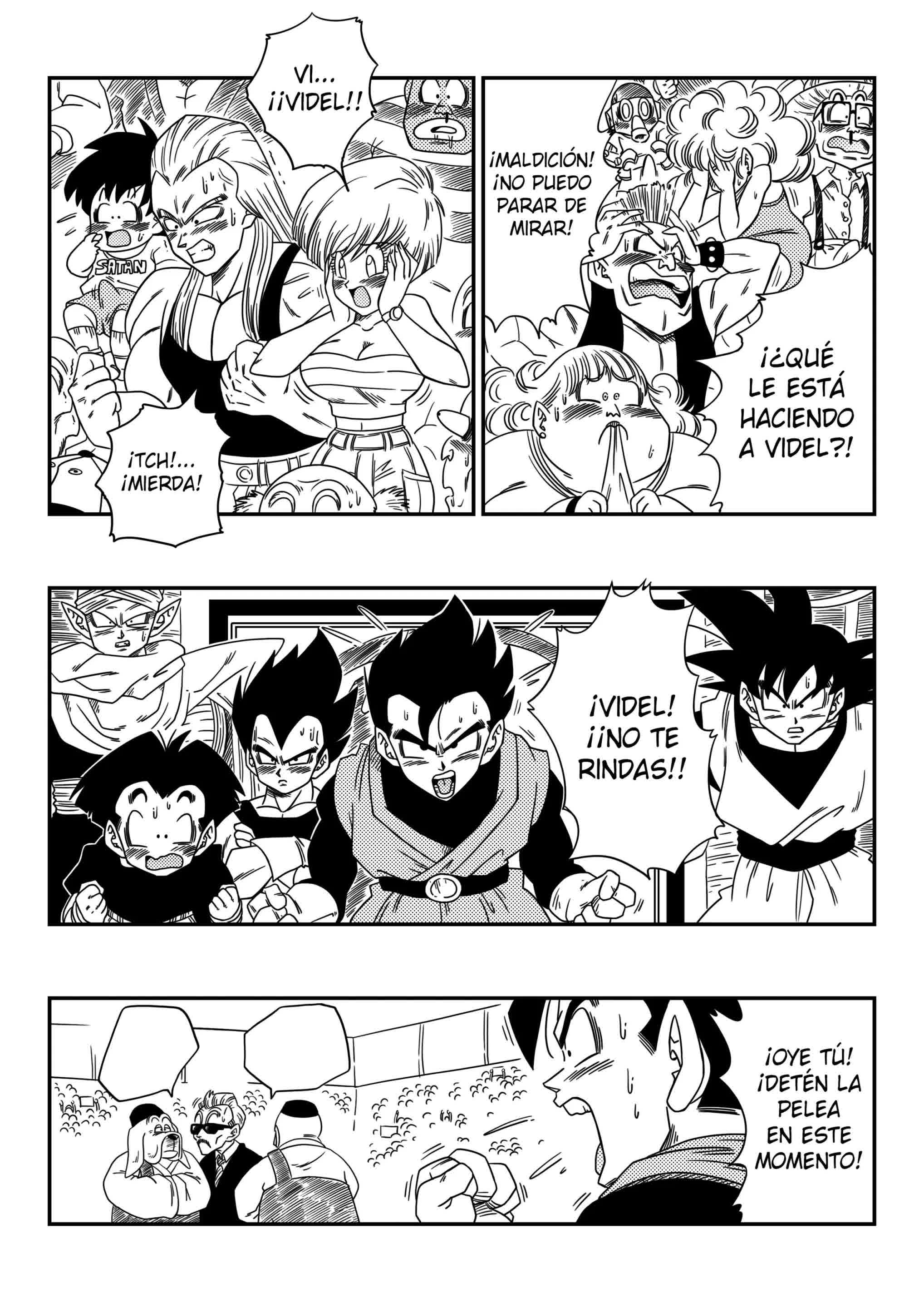 Videl VS Spopovich Comic porno