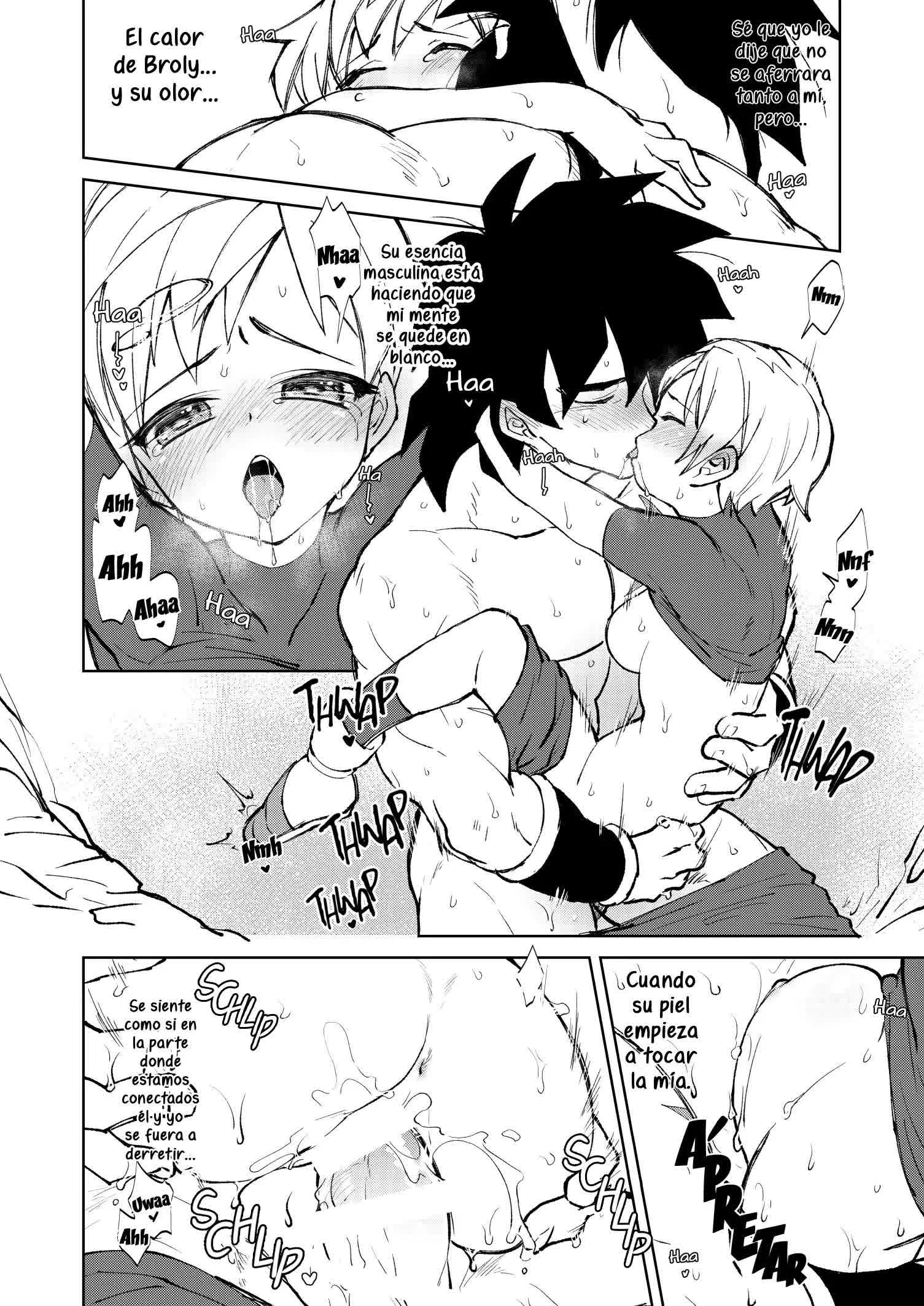 Broly x Cheelai Omake Comic porno