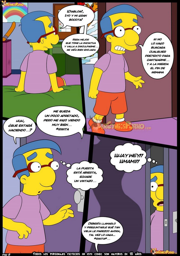 Viejas Costumbres 6 – Los Simpsons Comic porno