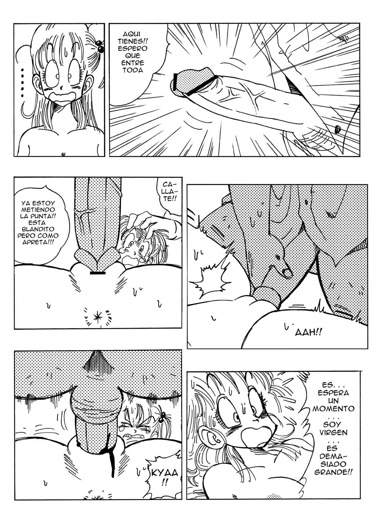 Bulma and Company Comic porno