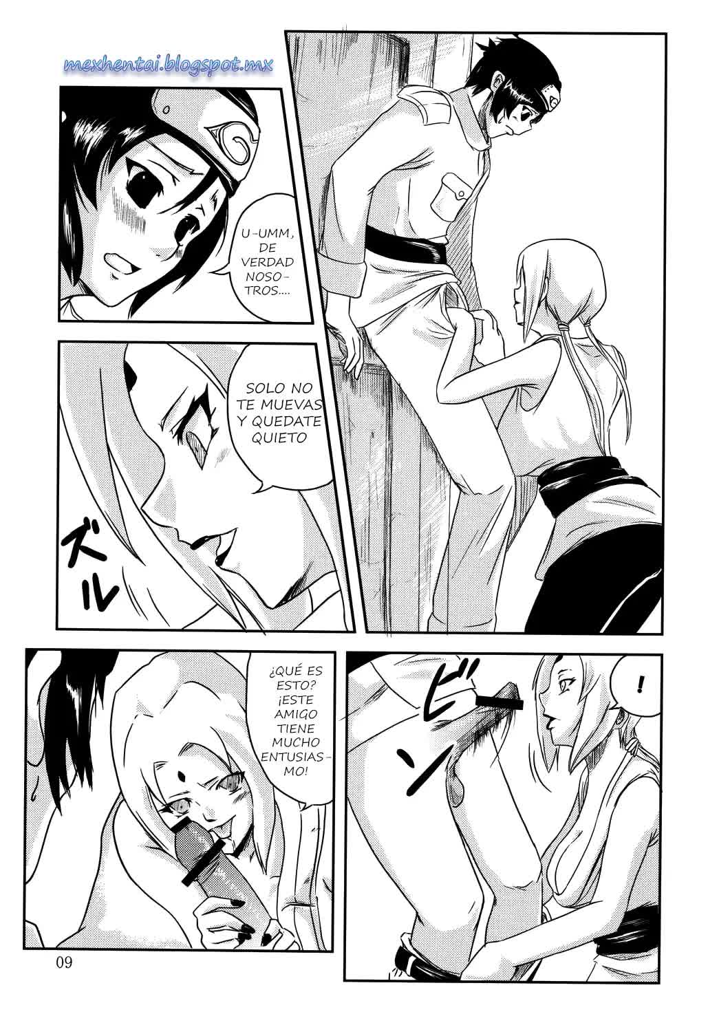 NO MERCY 2 - EL PROBLEMA DE LA QUINTA HOKAGE Comic porno