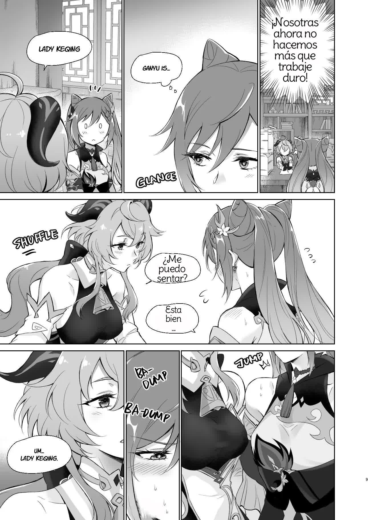 Ganyu to Ecchi ga Shitai! - Sleep with me, Ganyu Comic porno