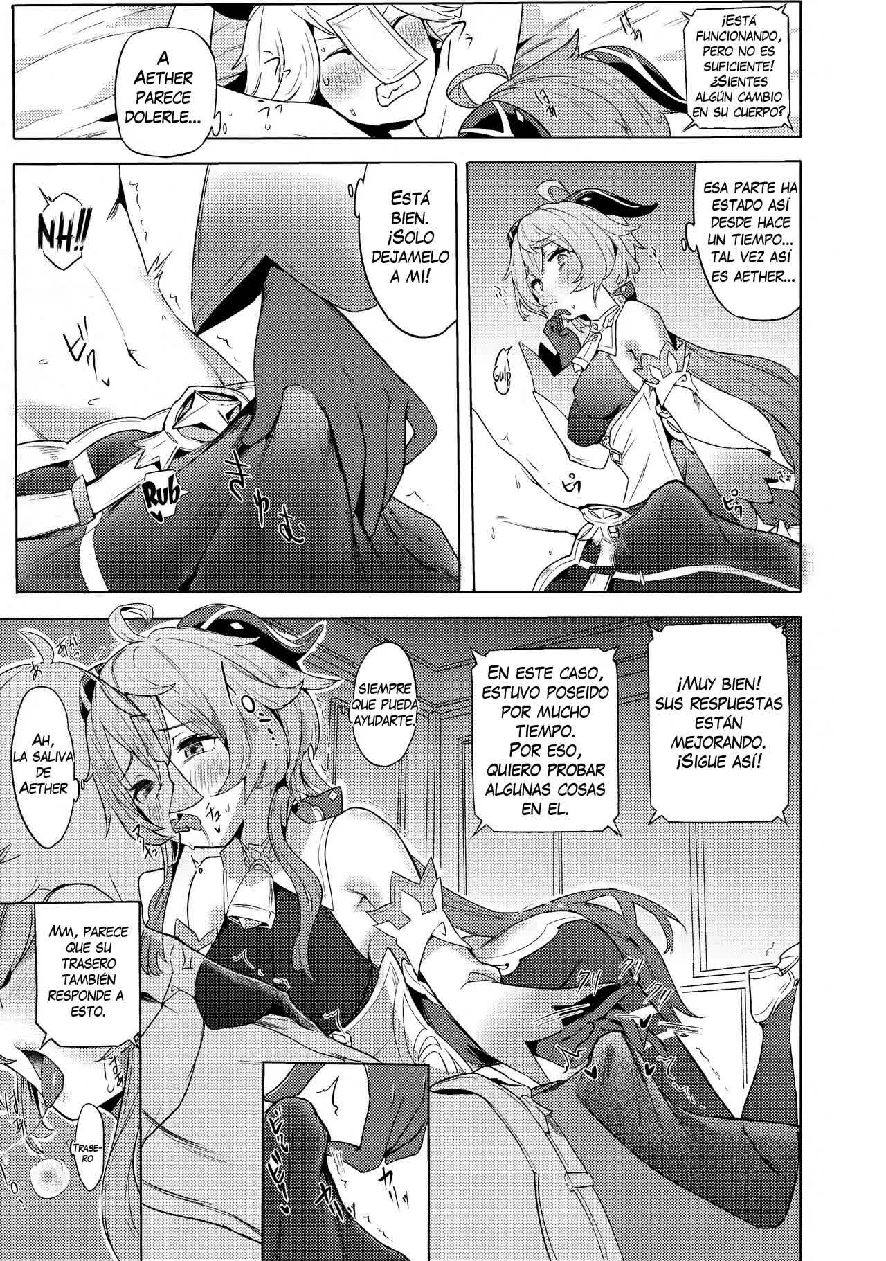 Ganyu Zangyouchuu - Ganyu Hace Horas Extra Comic porno