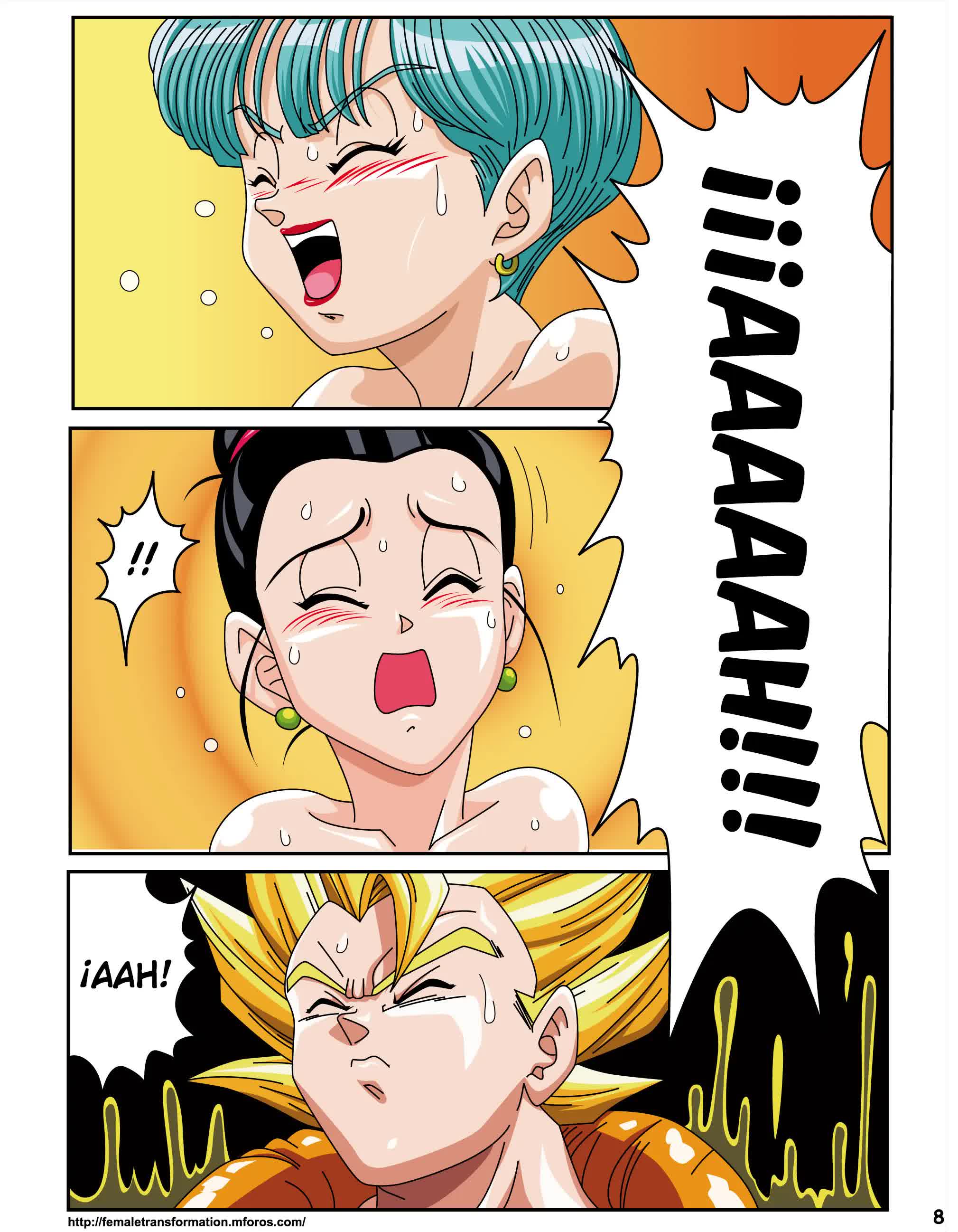 Dragon Ball H - Súper Saiyajin Sexual! Comic porno