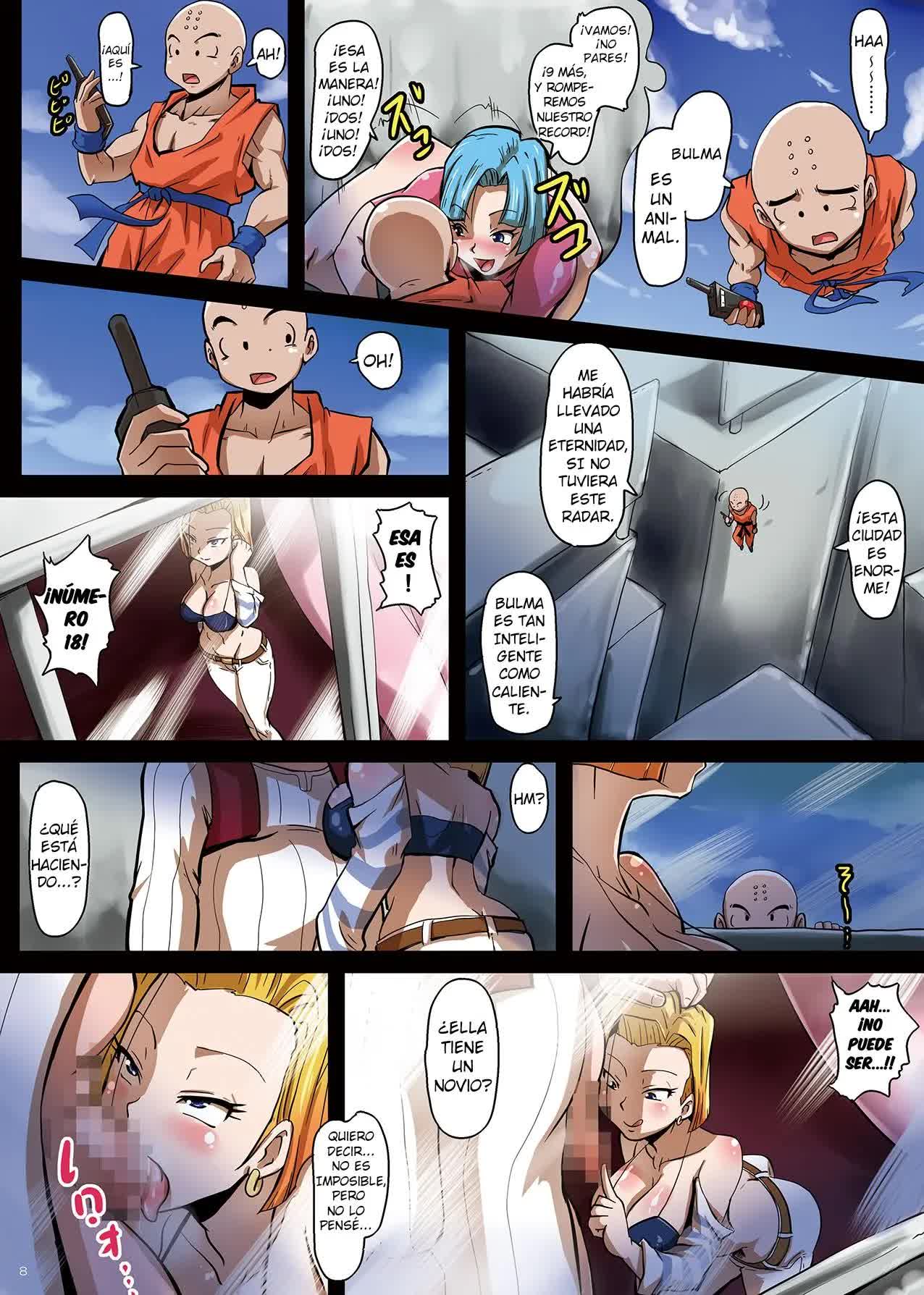 18-gou Sei Dorei Keikaku -Bulma to Krilin no Kyoubou de 18-gou ga Ochiru Made- Comic porno