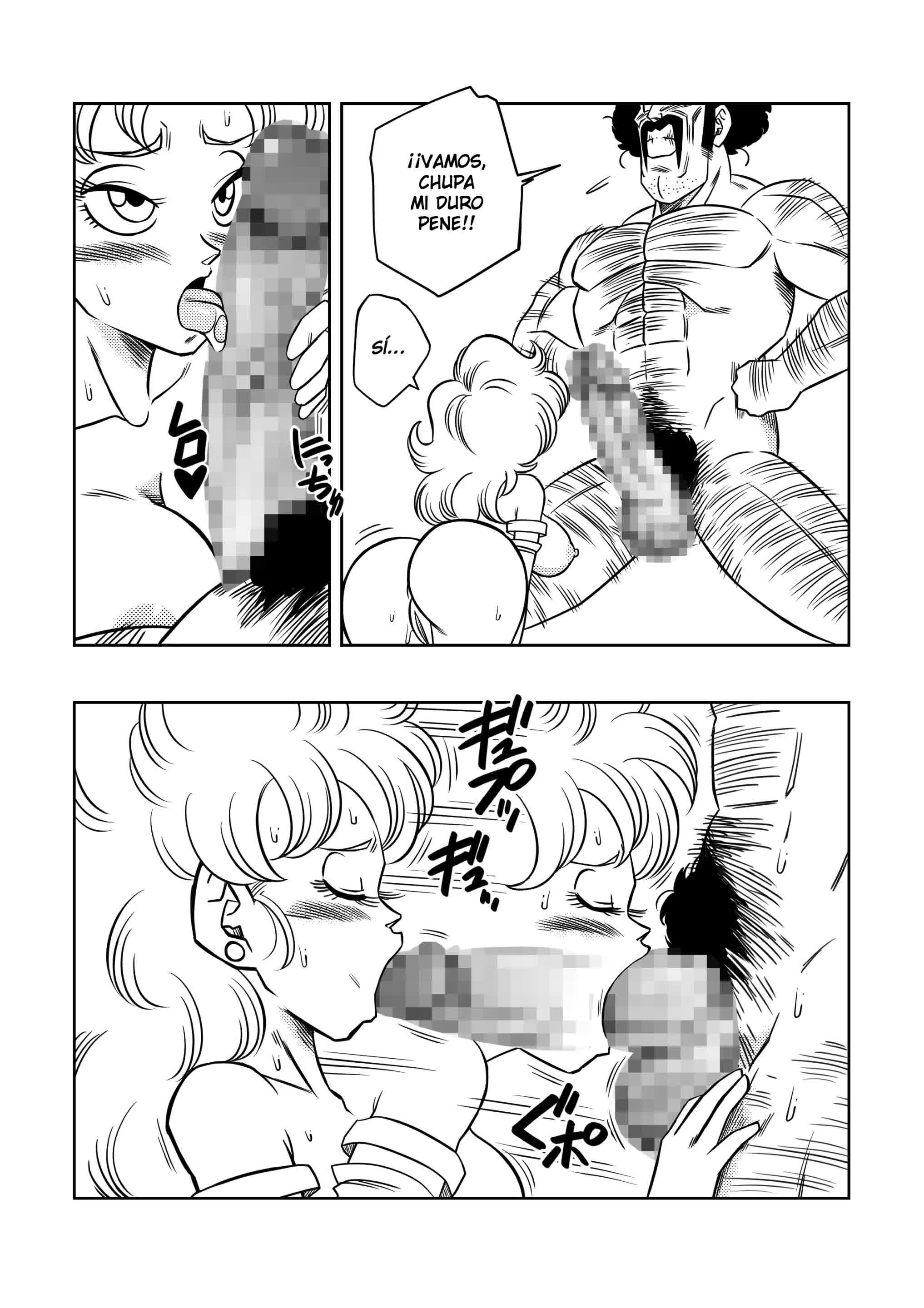 Mister Satan no Himitsu no Training - El Entrenamiento Secreto de Mr. Satán Comic porno