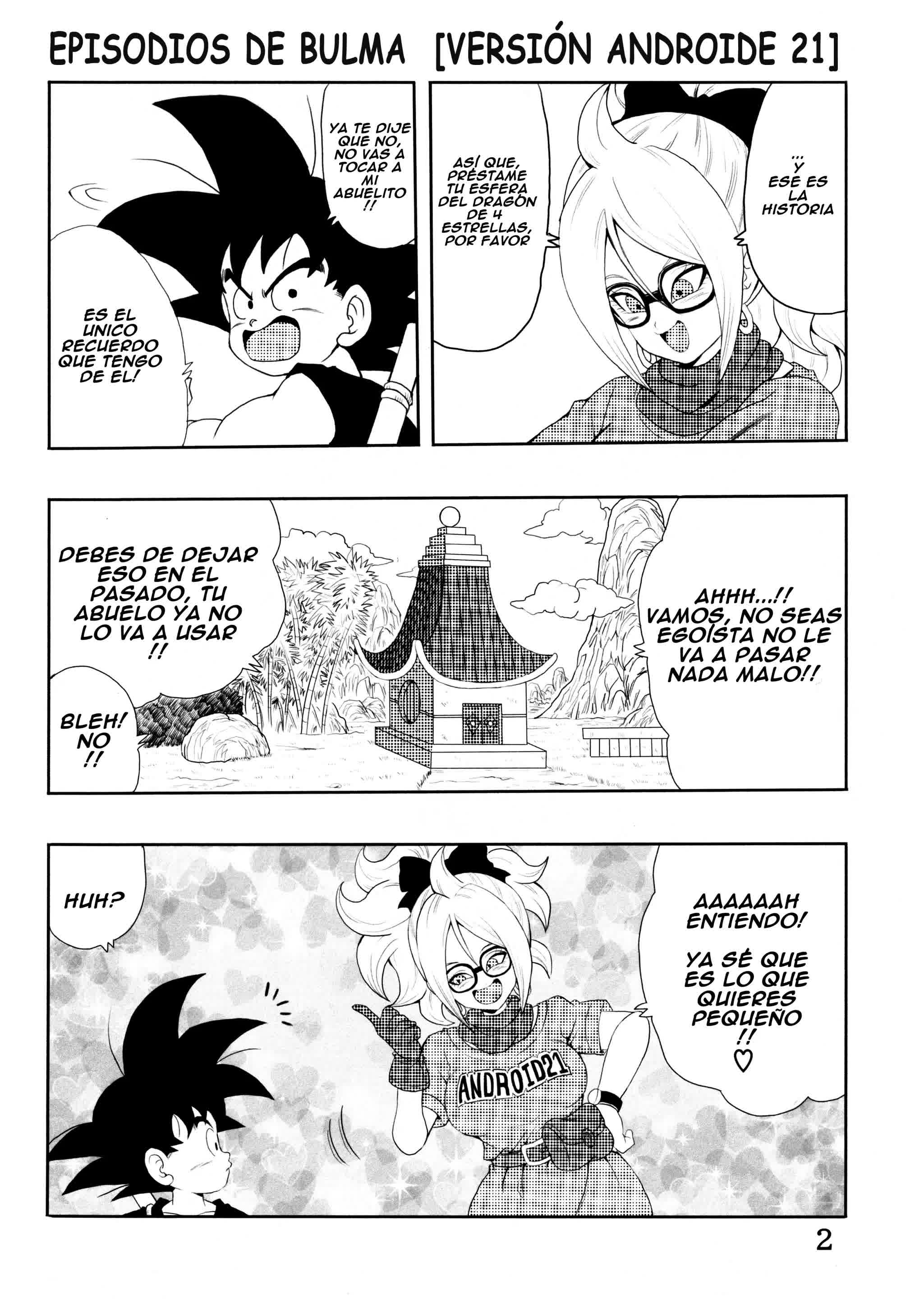 Episode of Bulma - Android 21 Version Comic porno