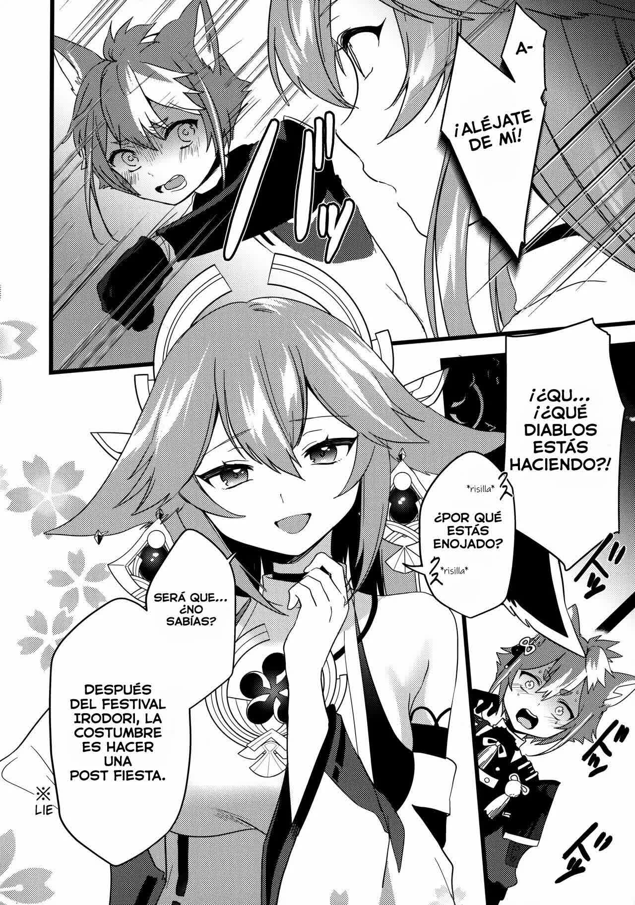 Inu to Kitsune ga Majiwaru Yoru ni - La Relacion Entre El Perrito y la Zorra por la Noche Comic porno
