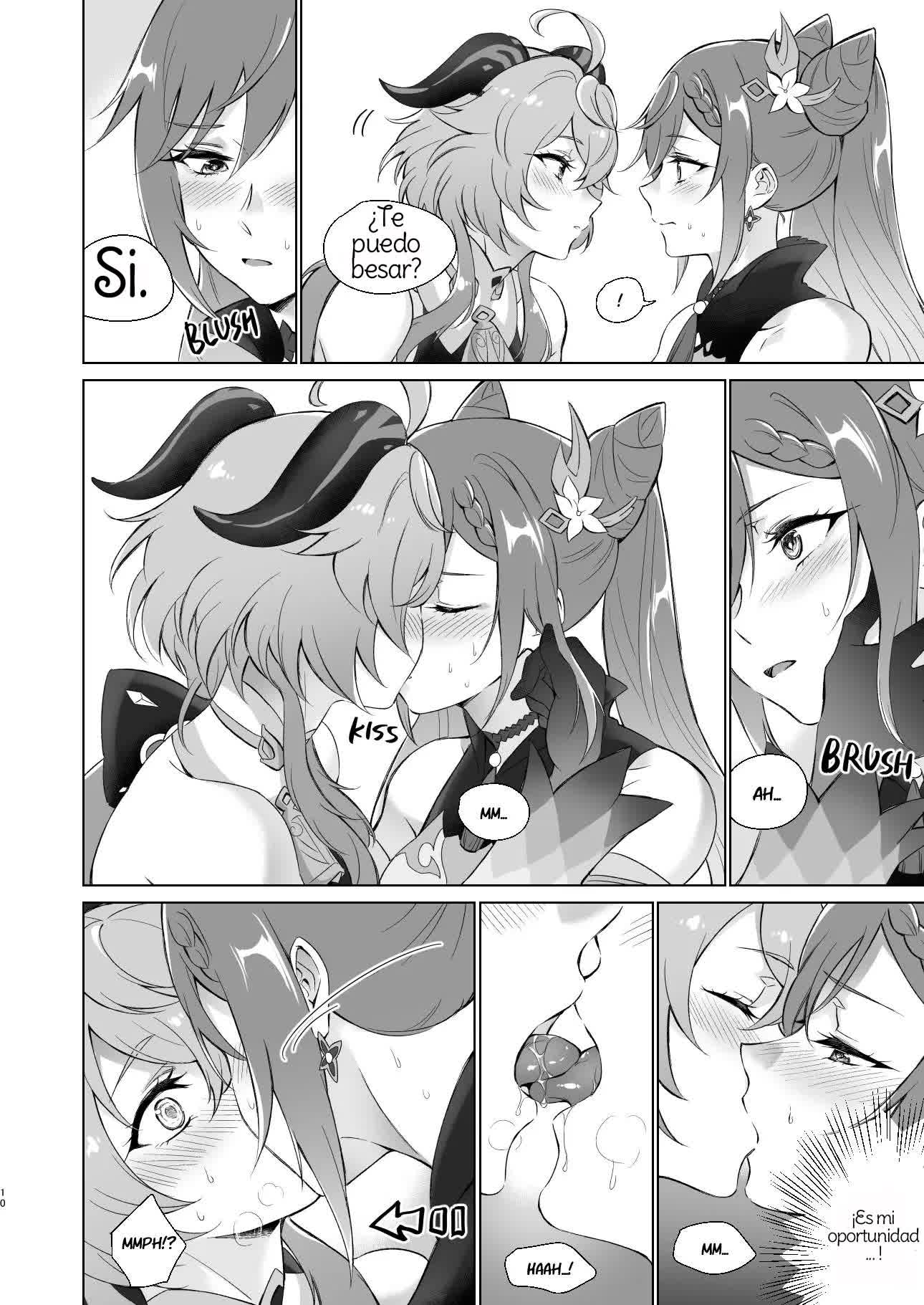 Ganyu to Ecchi ga Shitai! - Sleep with me, Ganyu Comic porno