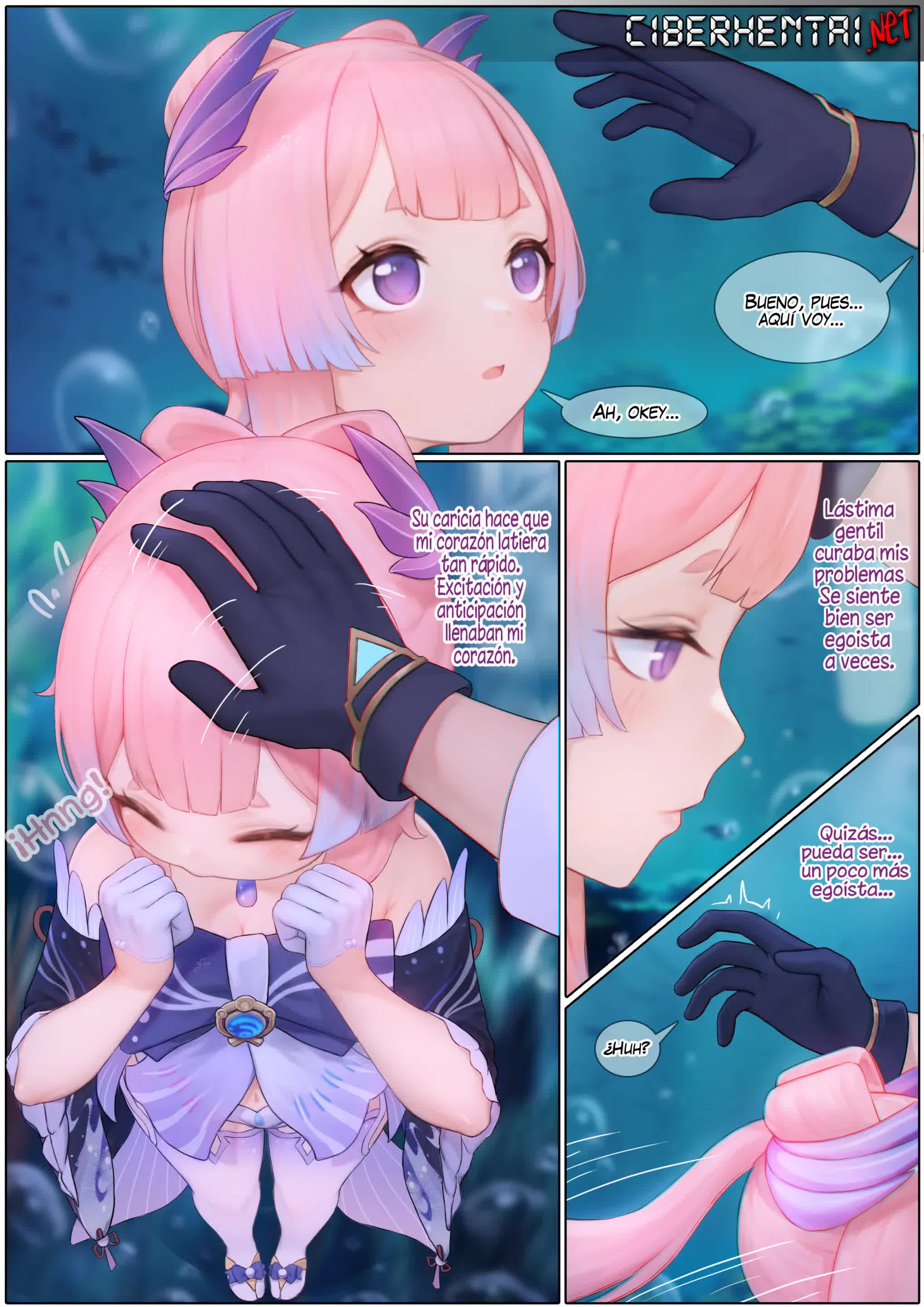 Flustered Kokomi Comic porno