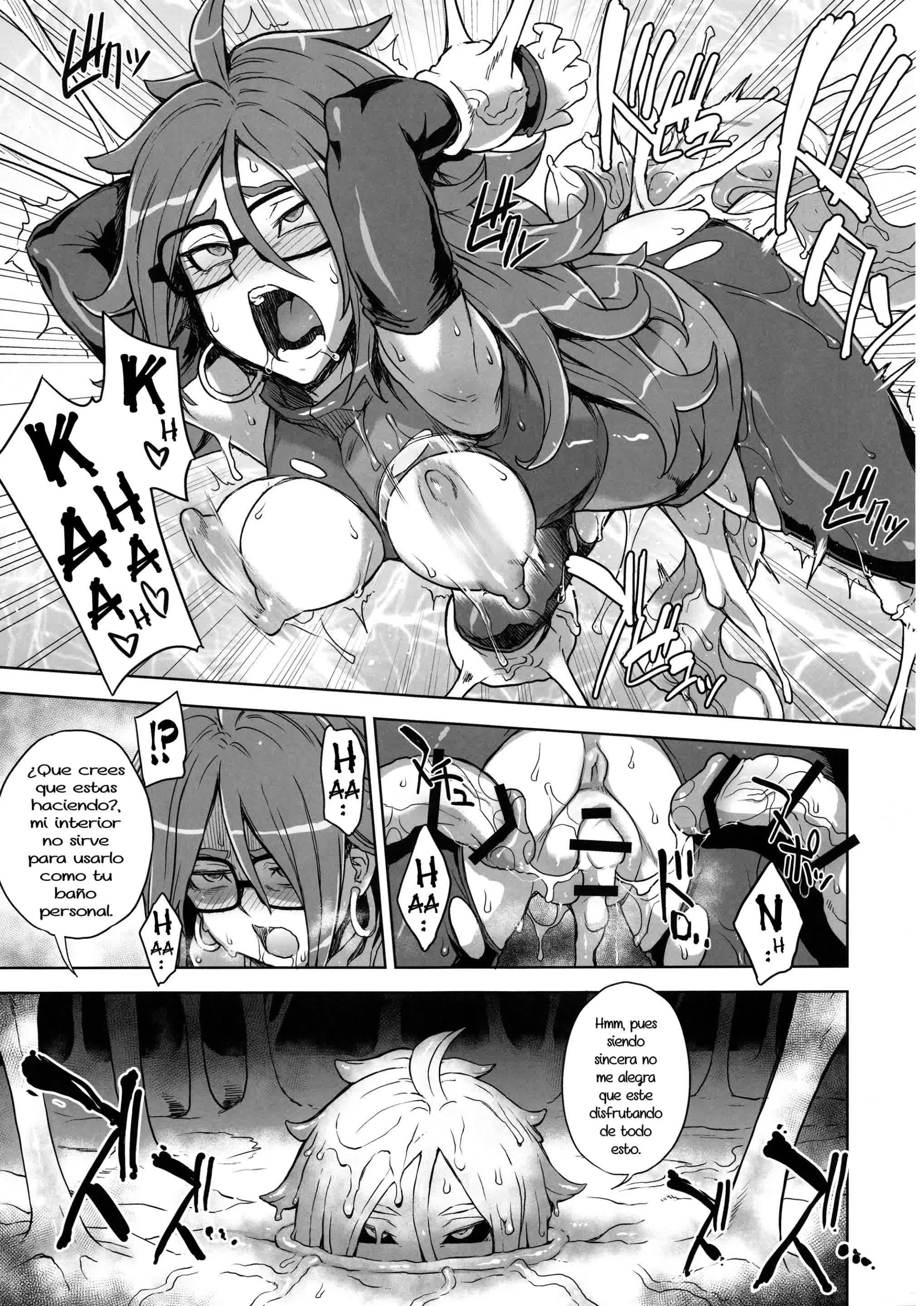 21-gou Kaizou Keikaku - Android 21's Remodeling Plan Comic porno