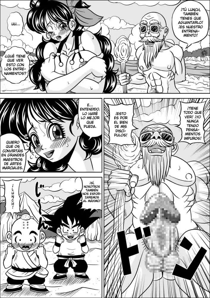 Kame-Sennin no Shugyou - El Enternamiento de Kame-Sennin Comic porno