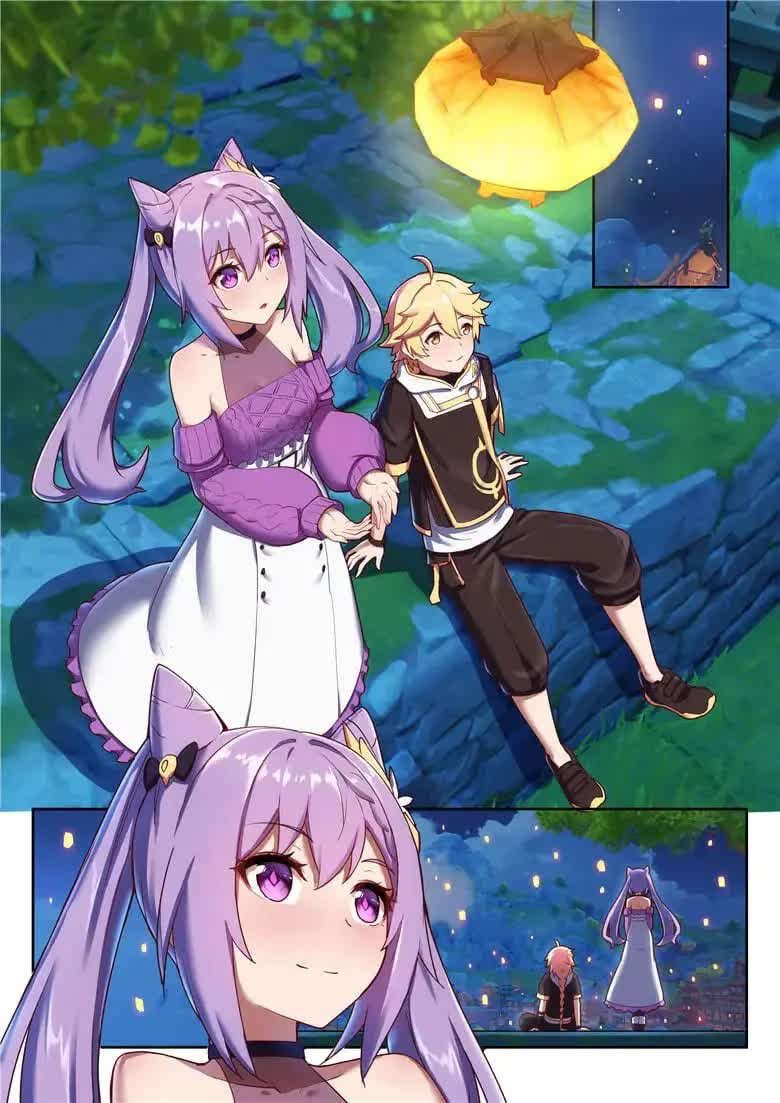 Keqing's Date With The Traveler - La cita de Keching con el viajero Comic porno