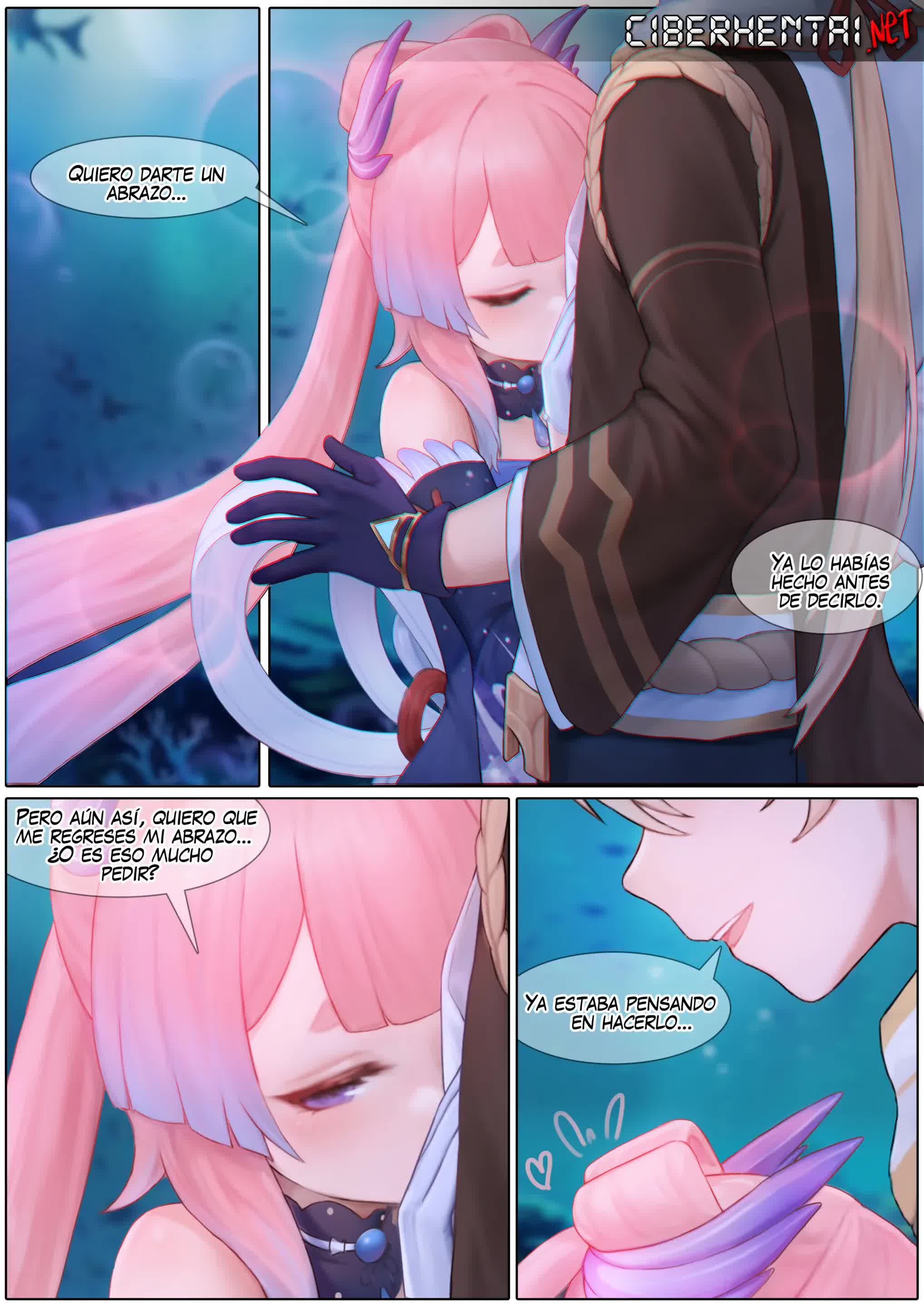 Flustered Kokomi Comic porno