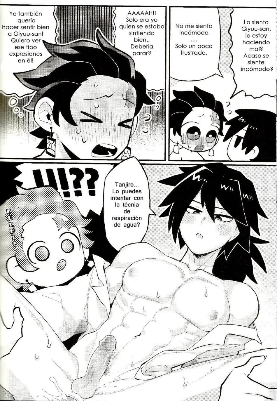 Special Breath of Water Training Comic porno