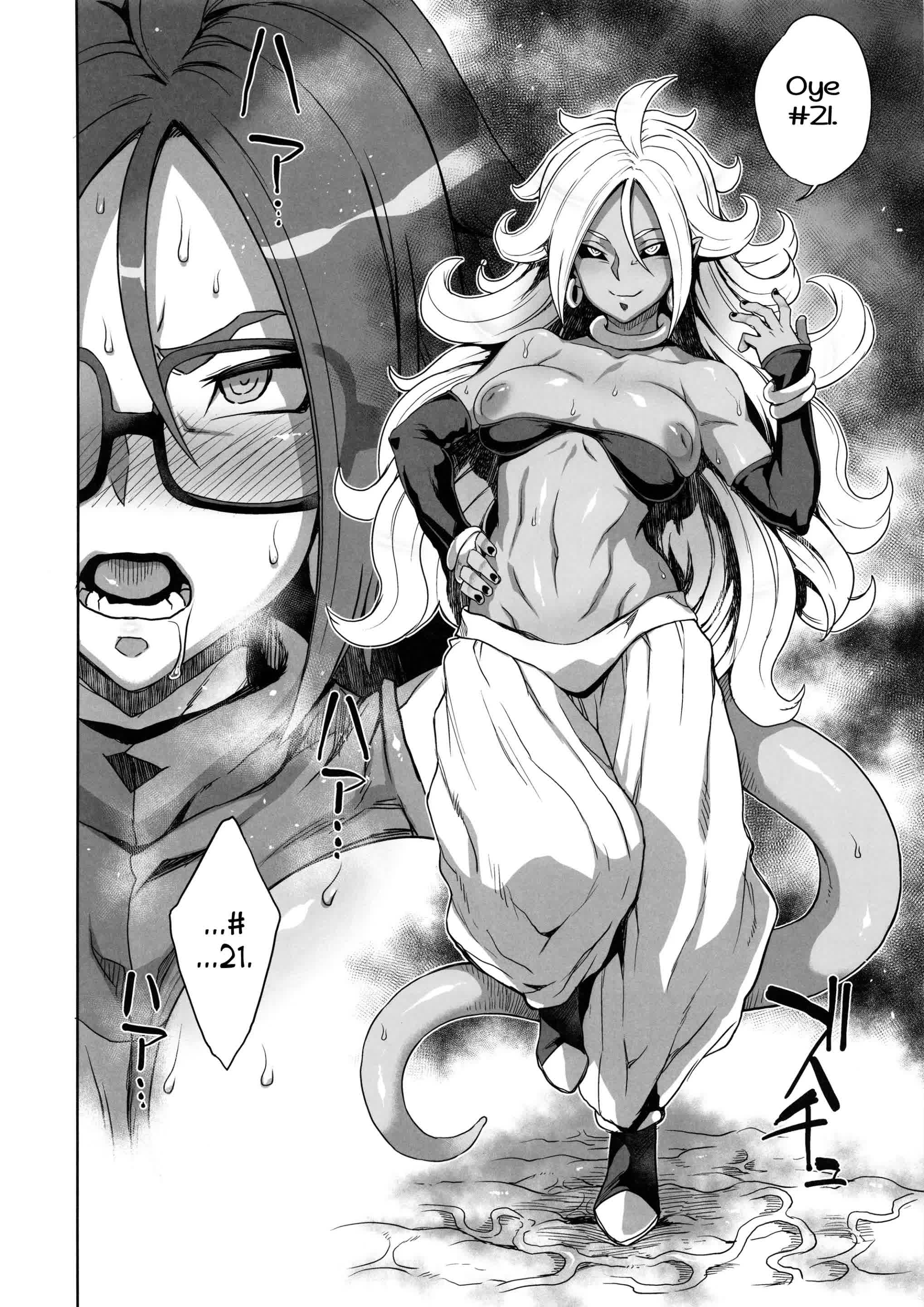 21-gou Kaizou Keikaku - Android 21's Remodeling Plan Comic porno