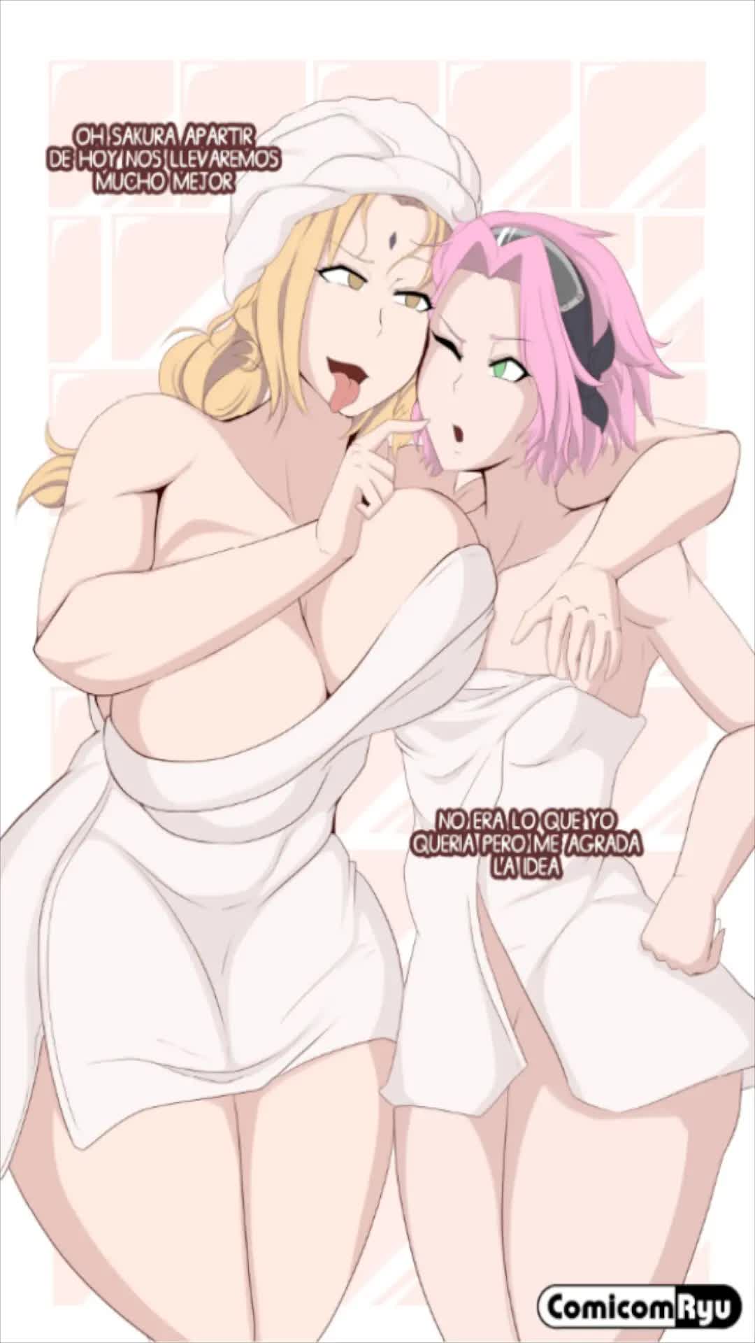 Tsunade X Sakura Comic porno
