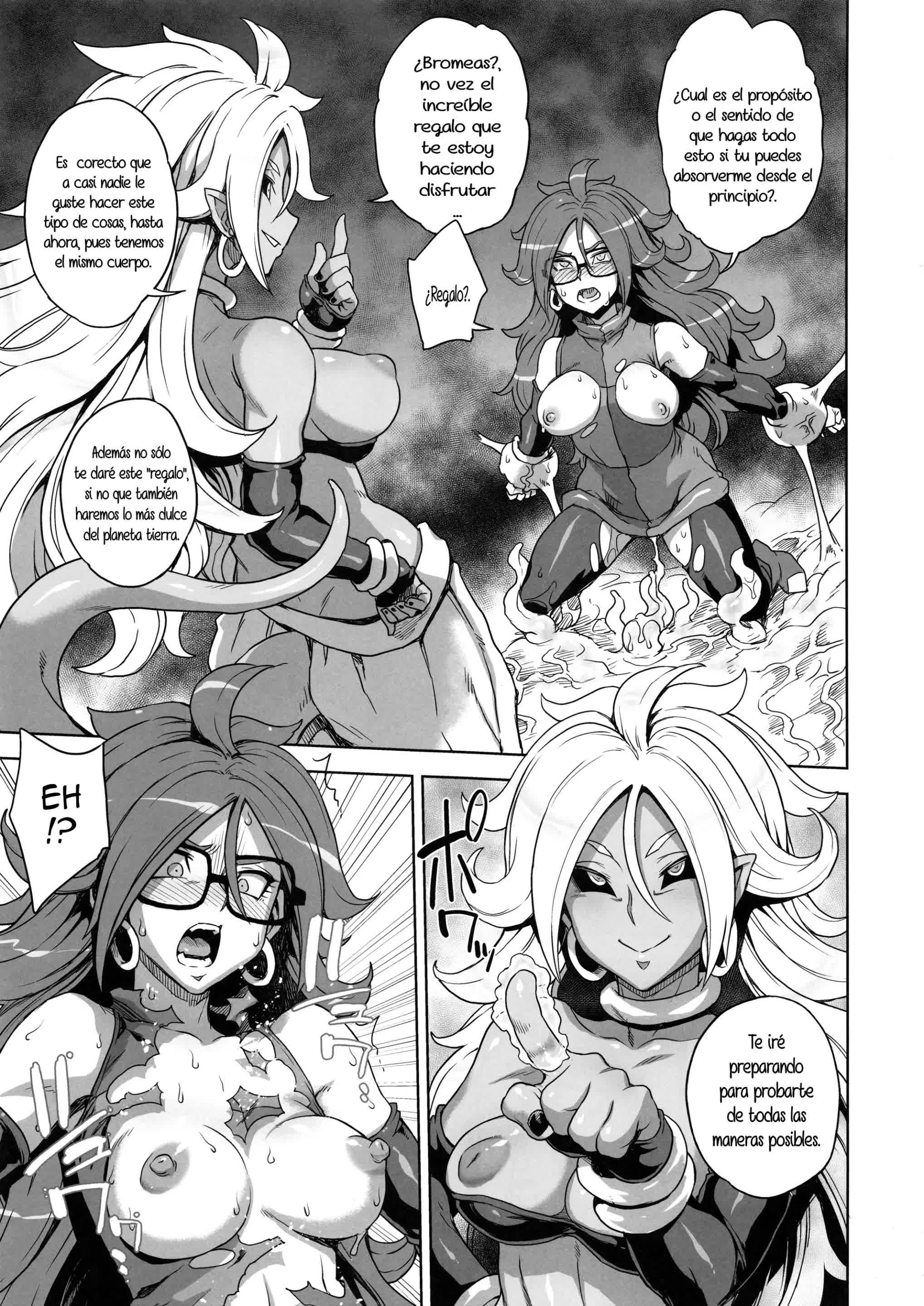 21-gou Kaizou Keikaku - Android 21's Remodeling Plan Comic porno