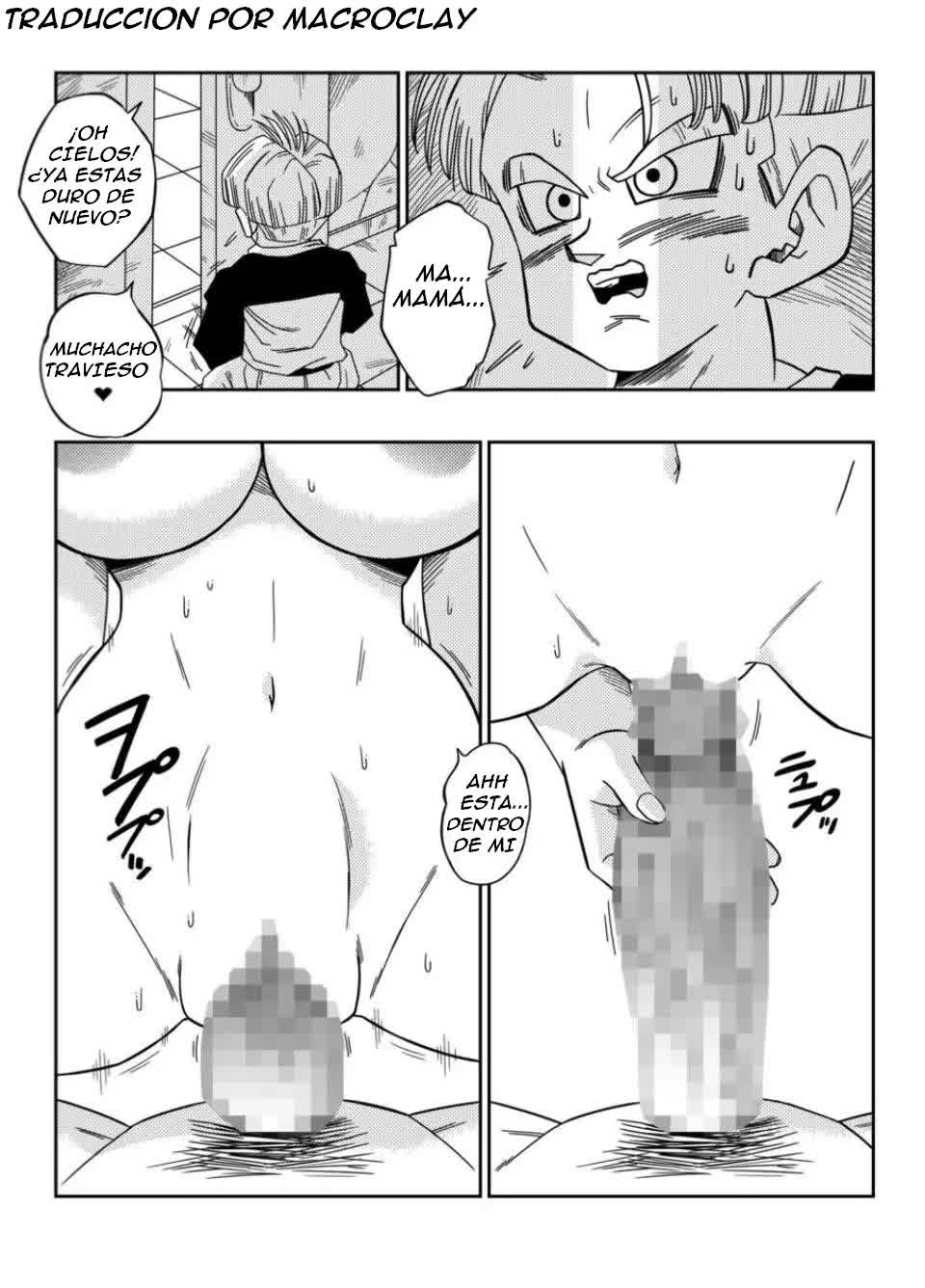 SEXO EN EL FUTURO - BULMA Y GOHAN Comic porno