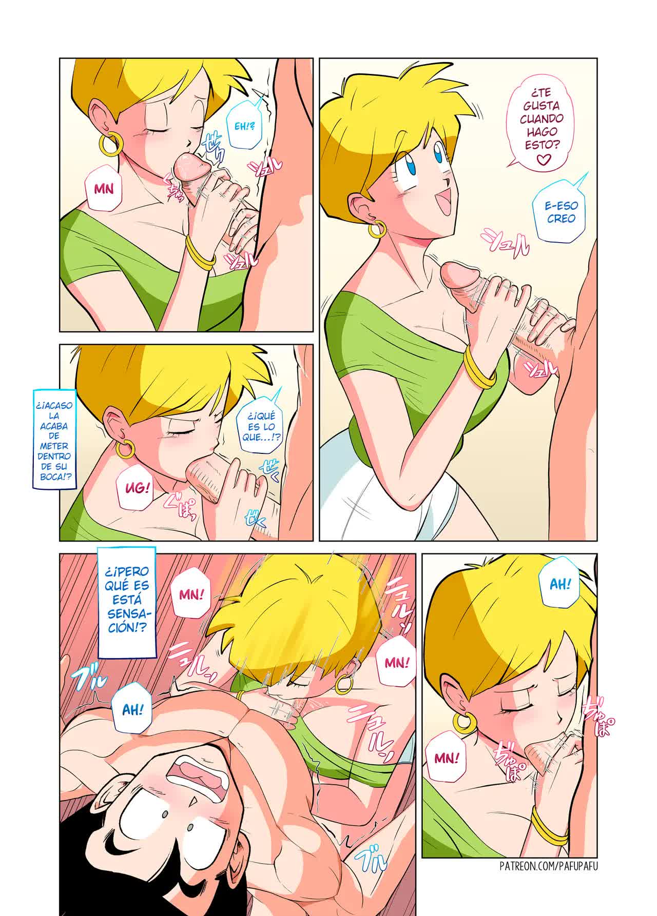 Gohan vs Erasa! Comic porno