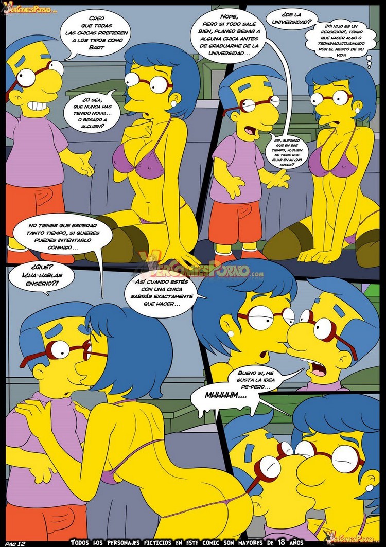 Viejas Costumbres 6 – Los Simpsons Comic porno