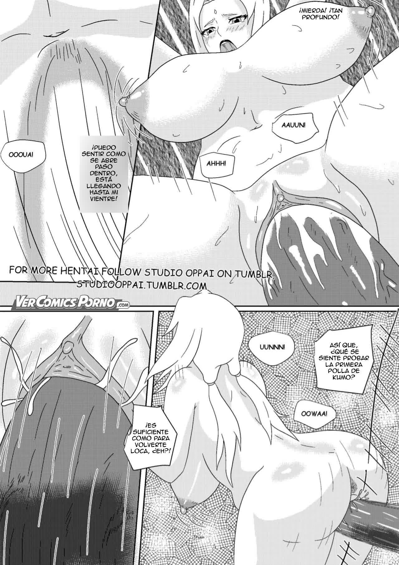 Tsunades lost bet Comic porno