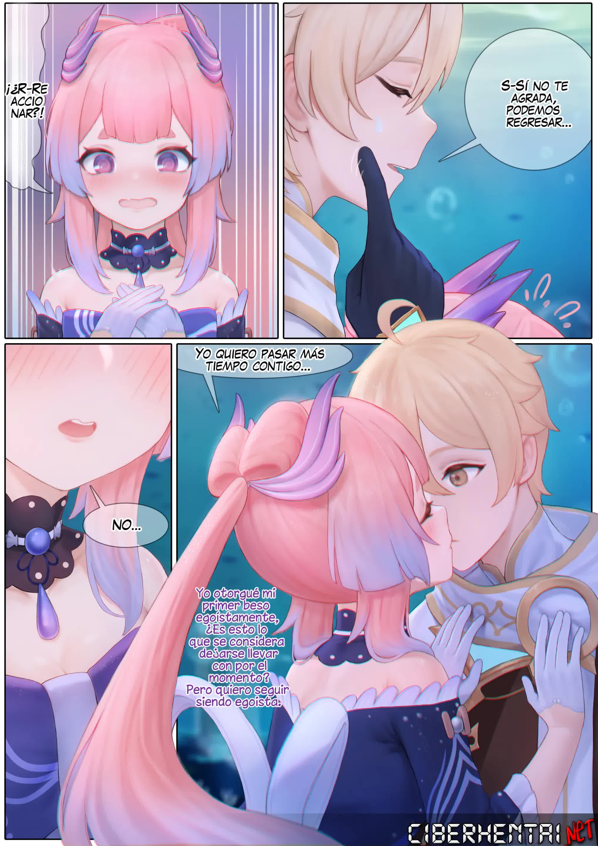 Flustered Kokomi Comic porno