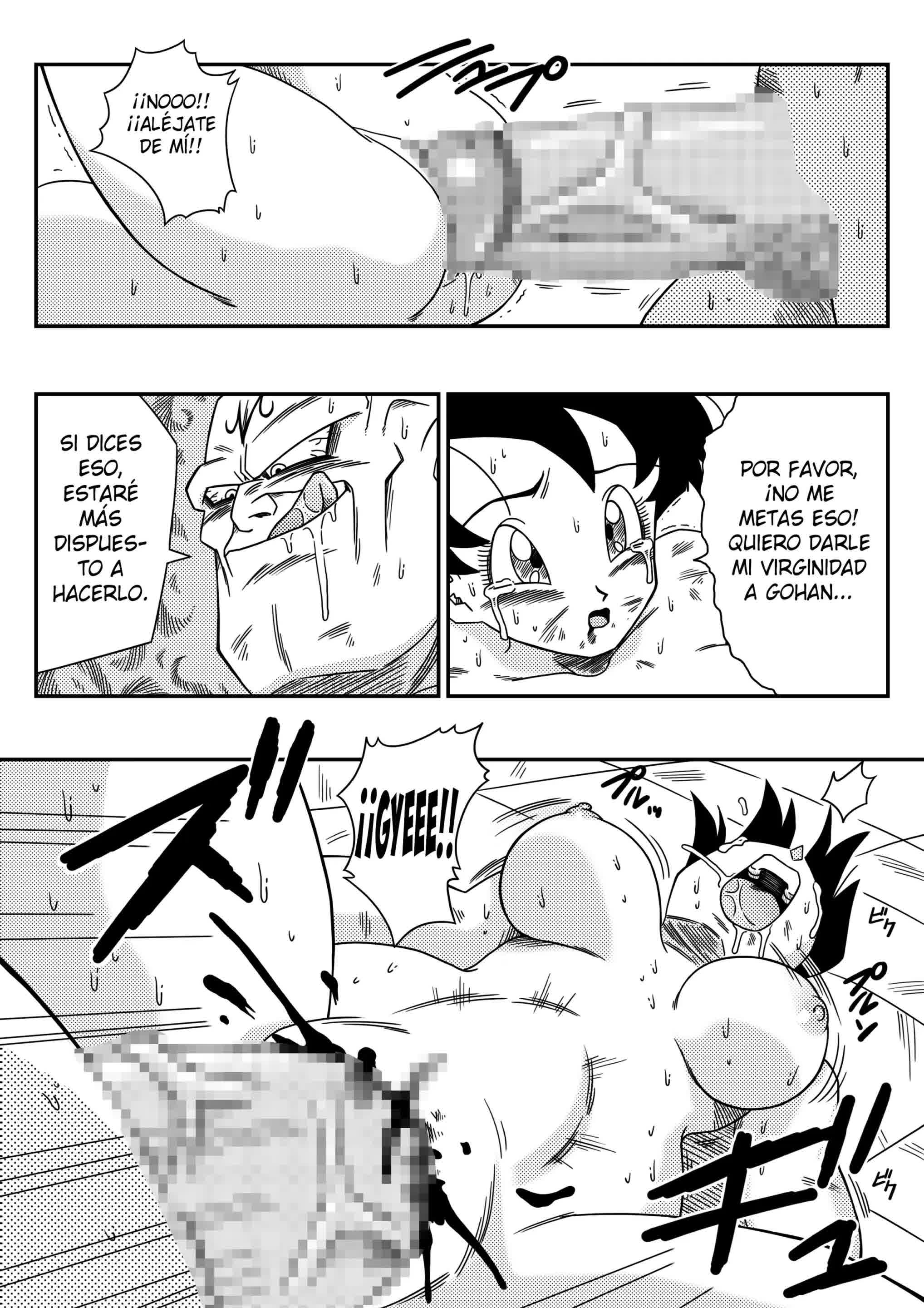 Videl VS Spopovich Comic porno