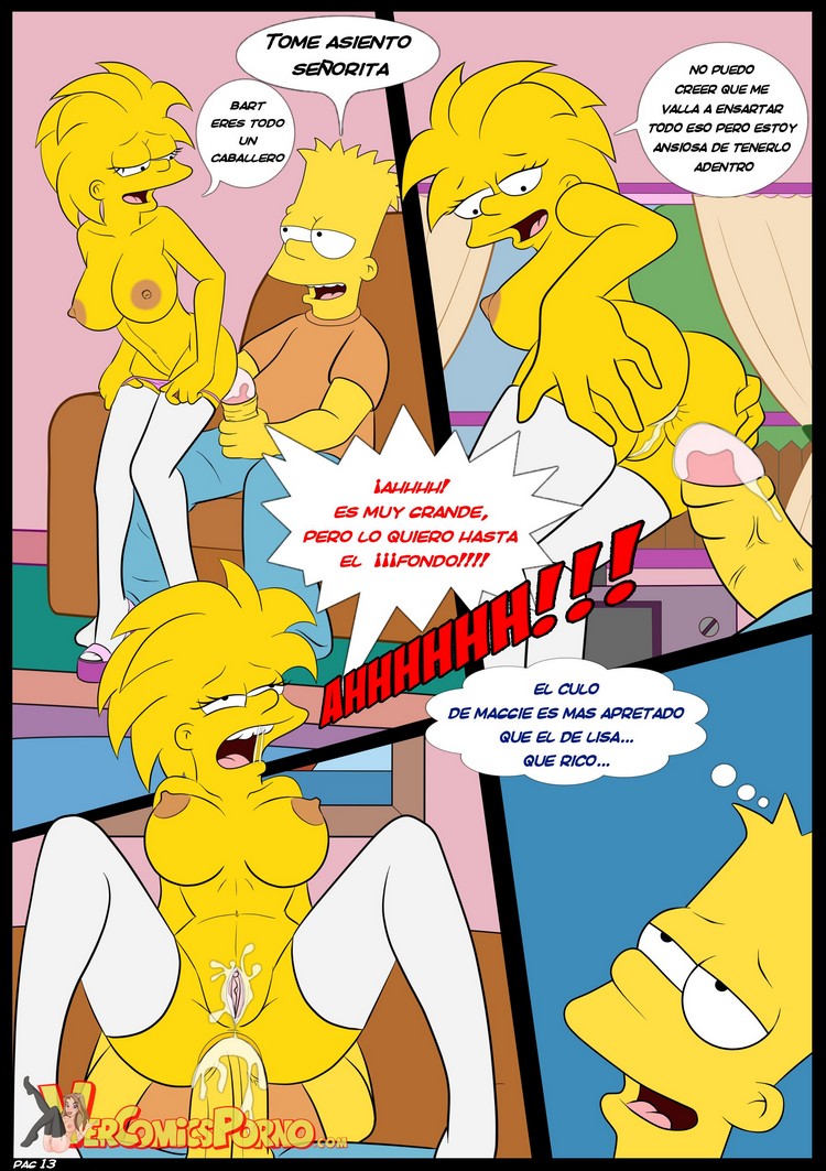 Viejas Costumbres 2 – Los Simpsons Comic porno