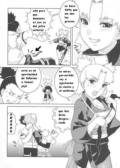 Shikamaru en Peligro Comic porno