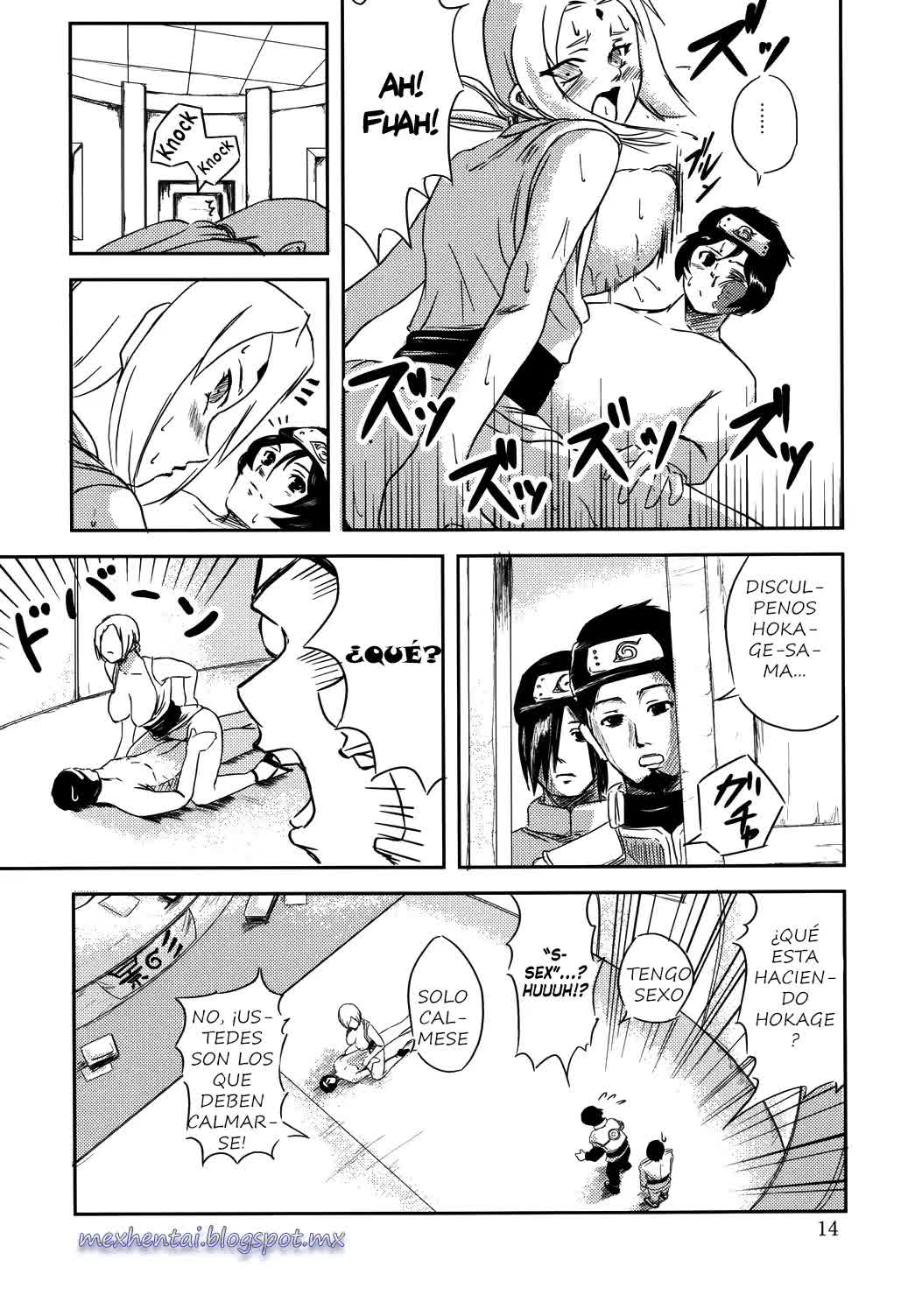 NO MERCY 2 - EL PROBLEMA DE LA QUINTA HOKAGE Comic porno