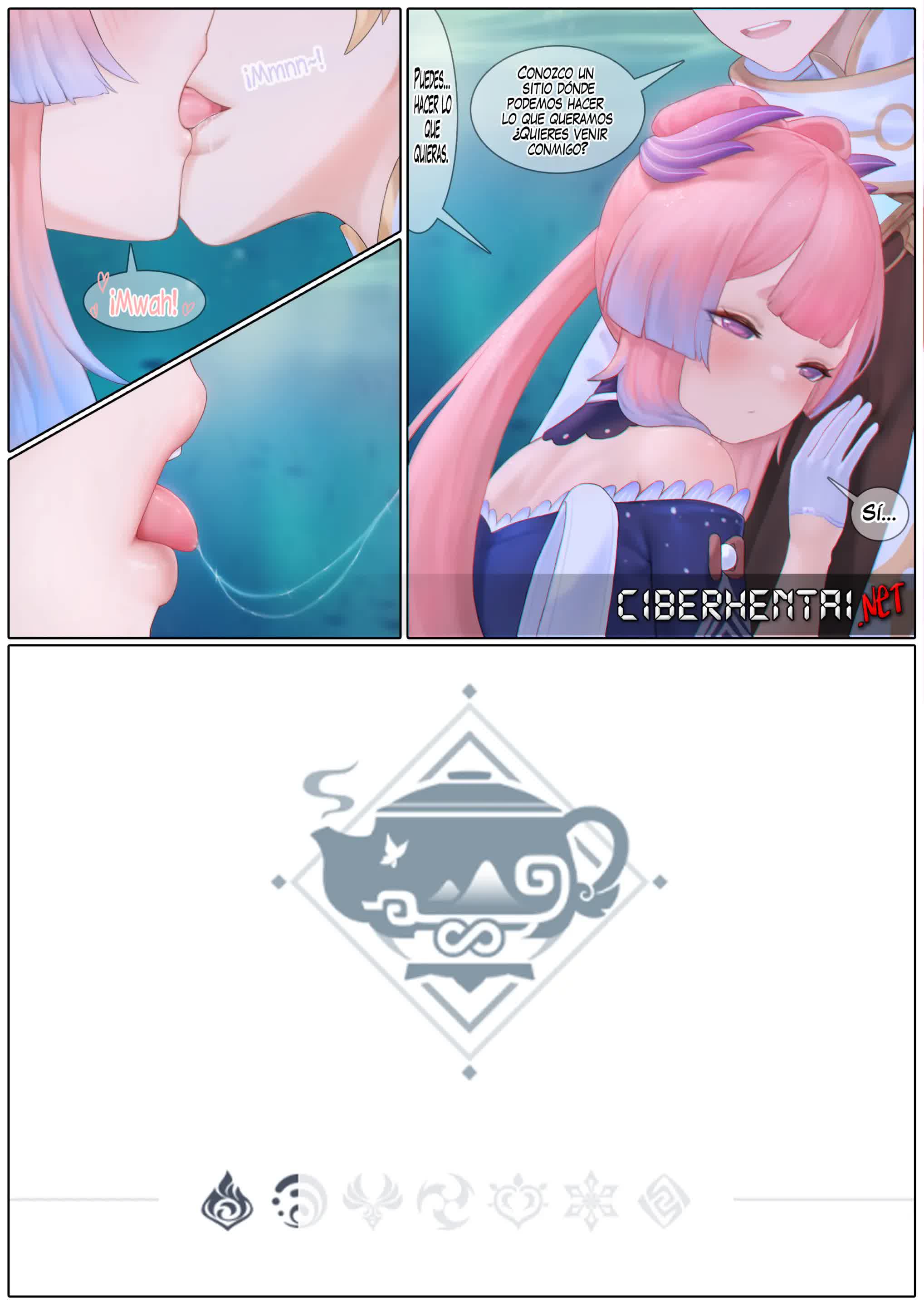 Flustered Kokomi Comic porno