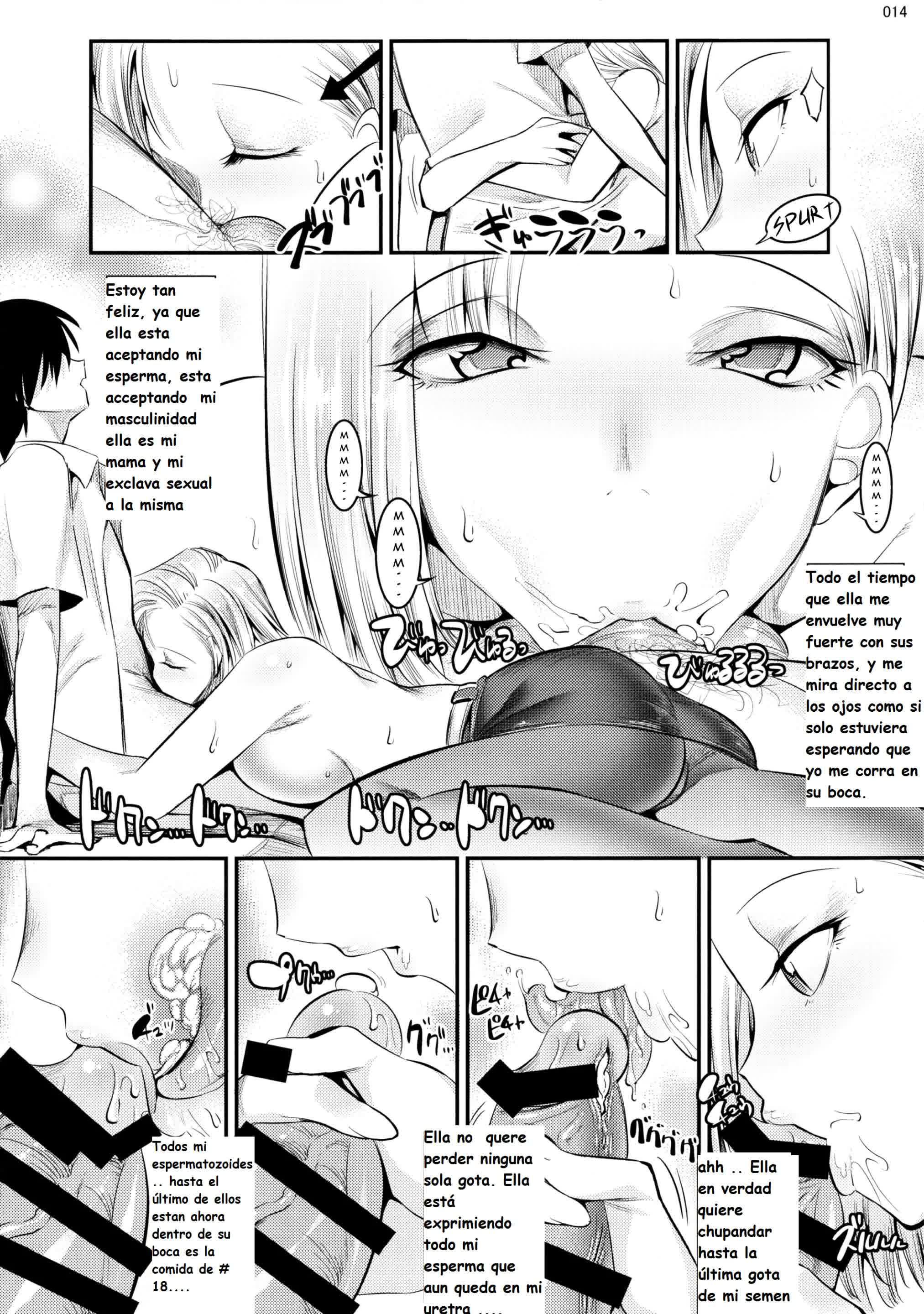 18-gou ga Yasashiku Fudeoroshi Shite Kureru Hon - Tender First Time With Android 18 Comic porno
