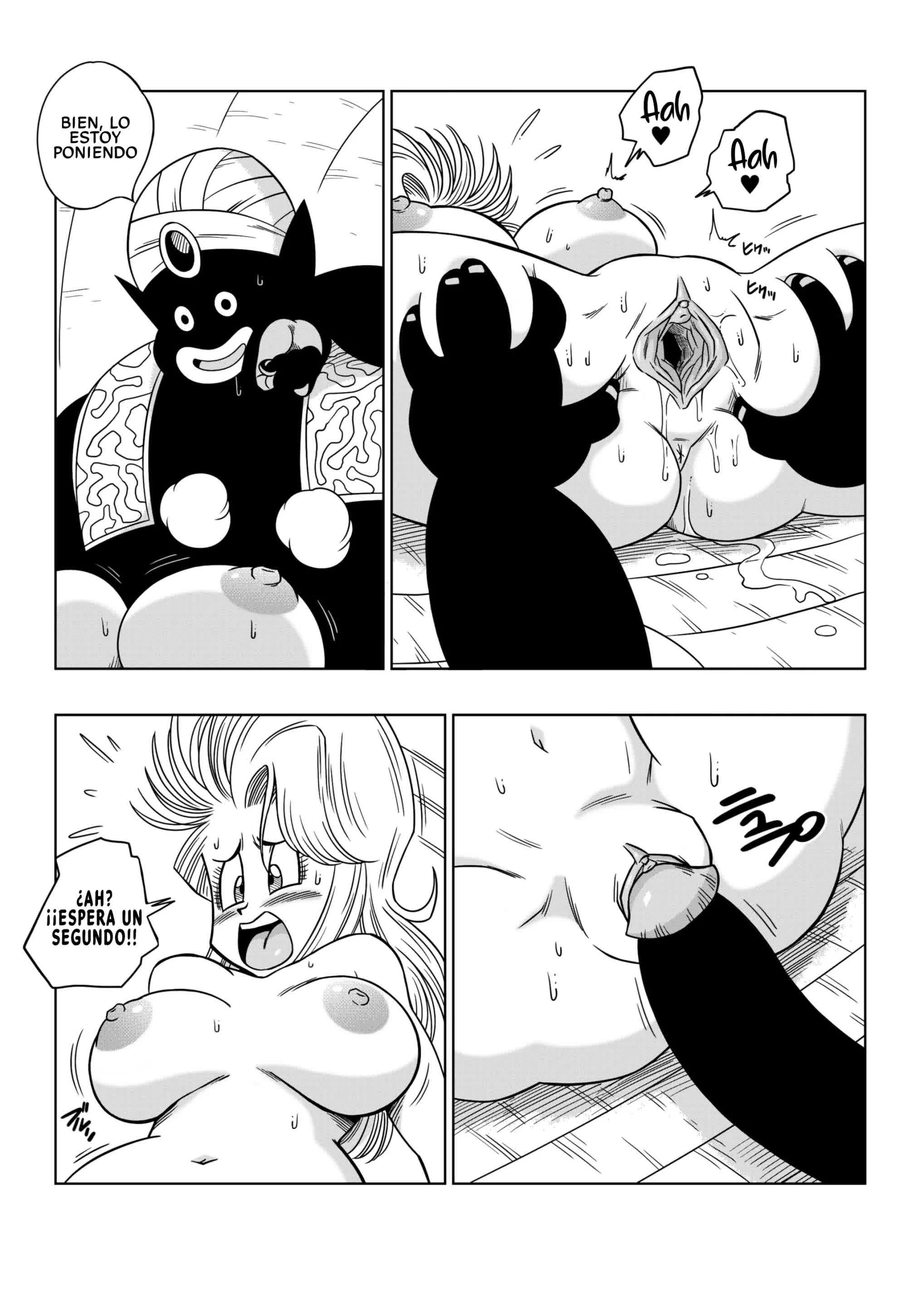 Dagon Ball - Bulma Conoce A Mr. Popo - Sexo Dentro De La Misteriosa Nave Espacial! Comic porno