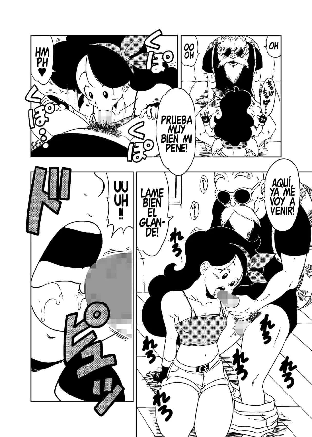 DB-X Kame Sennin x Lunch Hen Comic porno