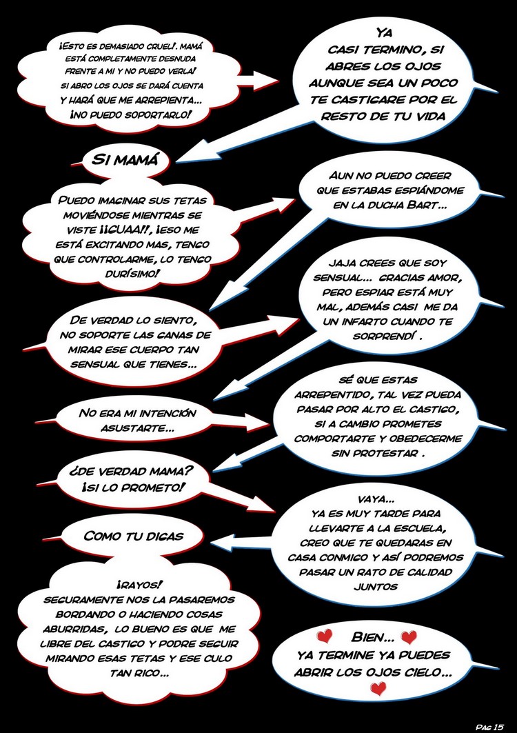 Viejas Costumbres 3 – Los Simpsons Comic porno