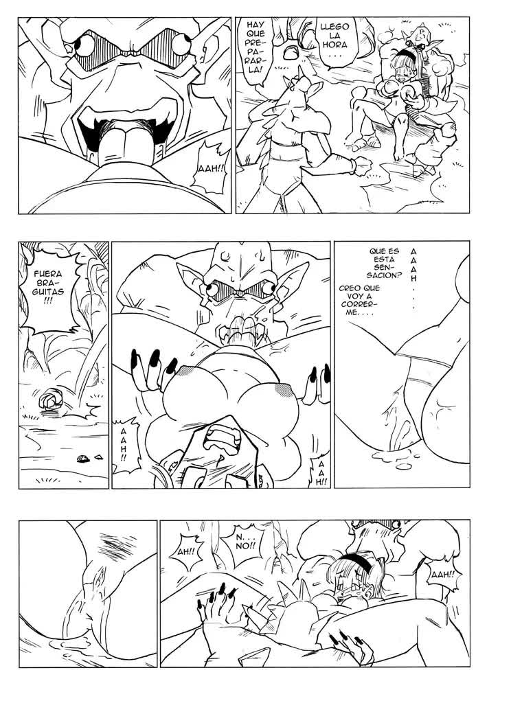 Fake Namekians Comic porno