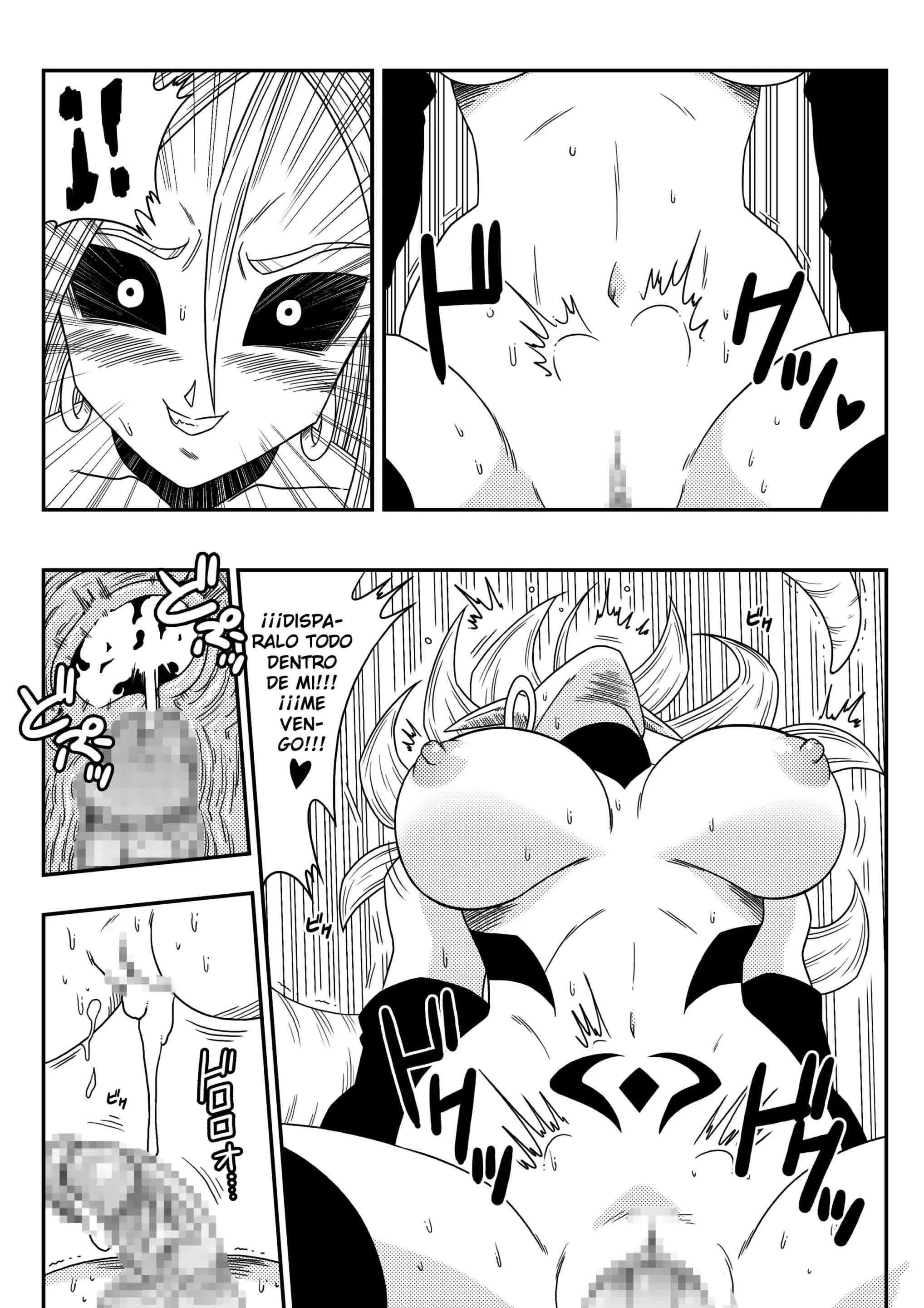 Kyonyuu Android Sekai Seiha o Netsubou!! Android 21 Shutsugen!! - ANDROIDE VOLUPTUOSA QUIERE DOMINAR EL MUNDO! Comic porno