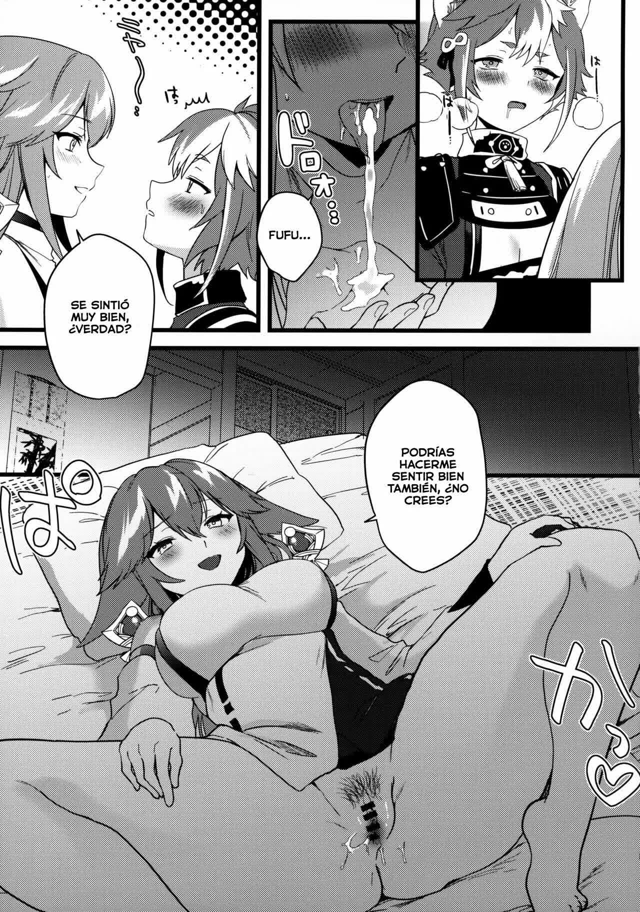 Inu to Kitsune ga Majiwaru Yoru ni - La Relacion Entre El Perrito y la Zorra por la Noche Comic porno