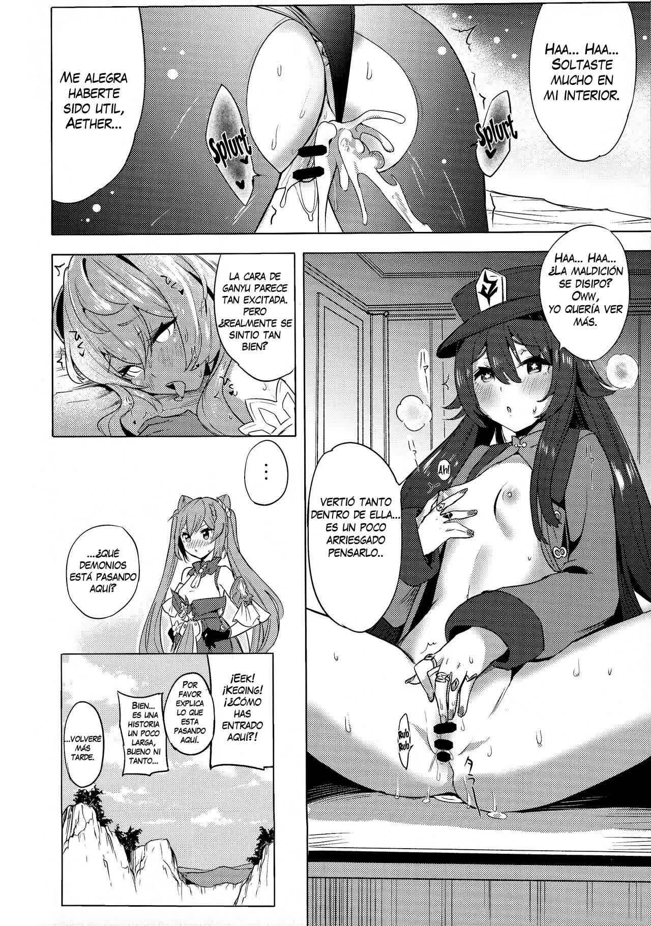 Ganyu Zangyouchuu - Ganyu Hace Horas Extra Comic porno