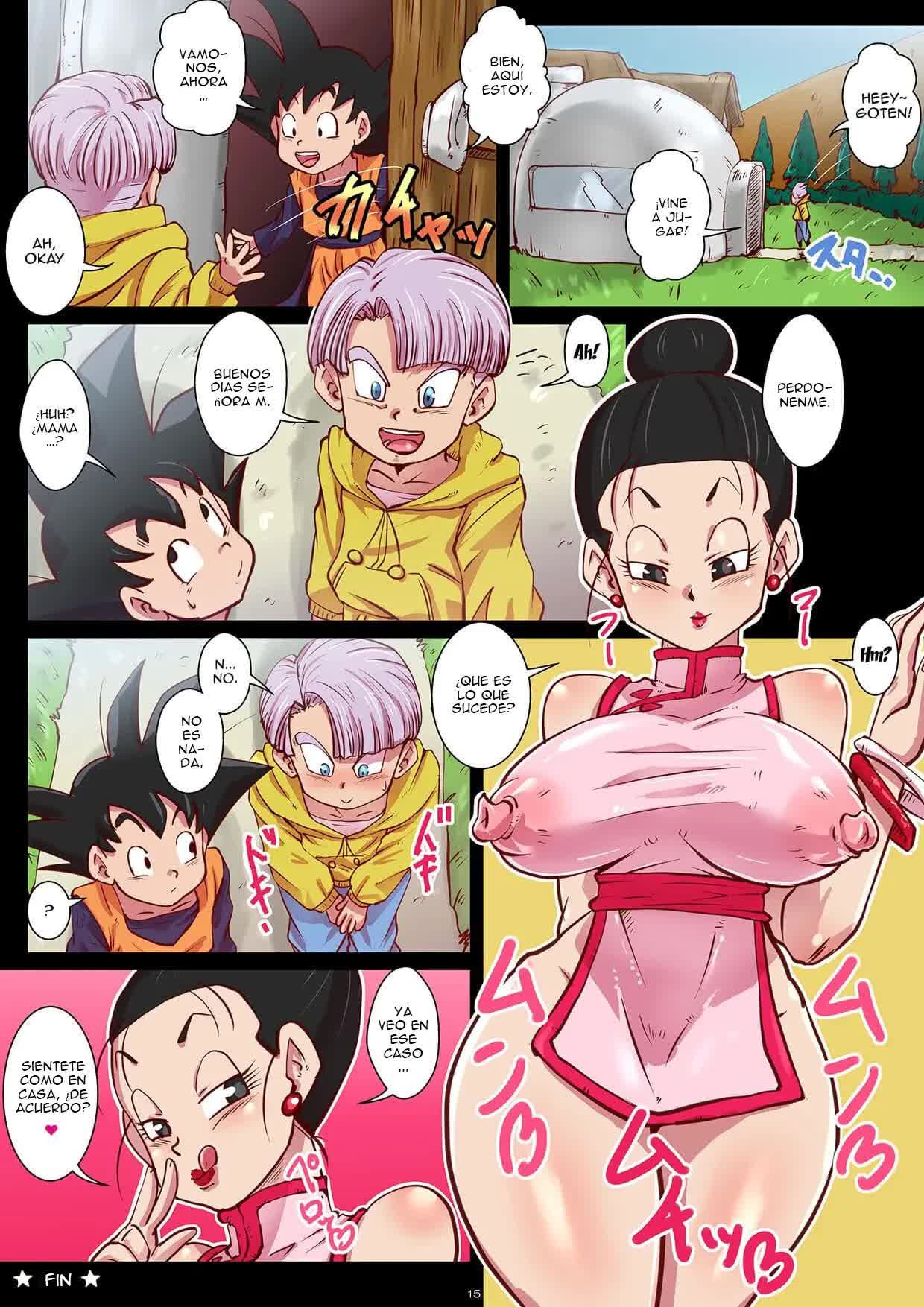 KAMEHASUTRA Minus Hanatareta Musuko no Seieki -  Goten Firing Out His Sperm Comic porno