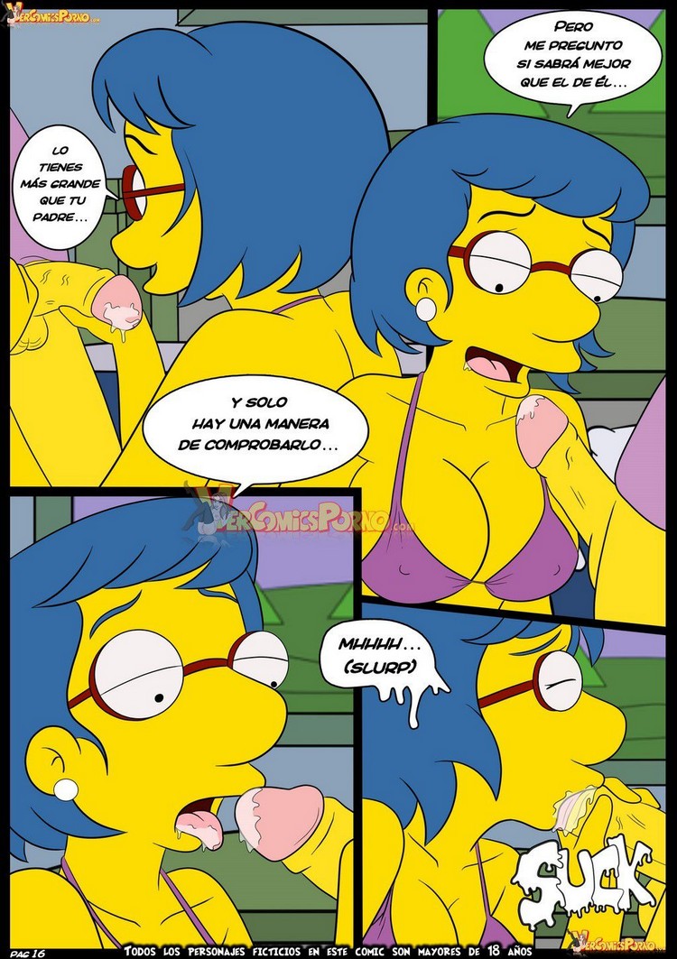 Viejas Costumbres 6 – Los Simpsons Comic porno